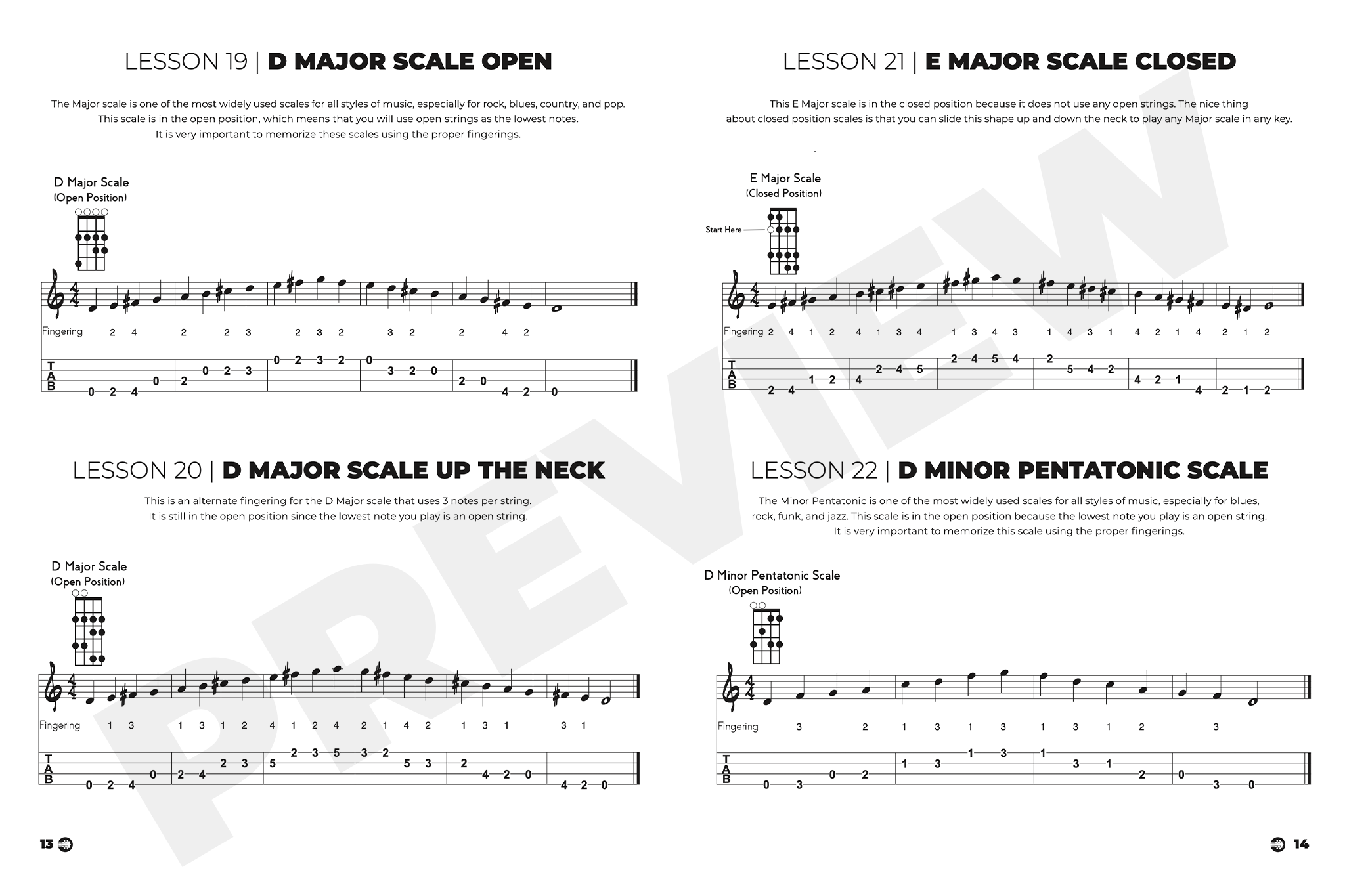 Beginning Baritone Ukulele Bootcamp Book