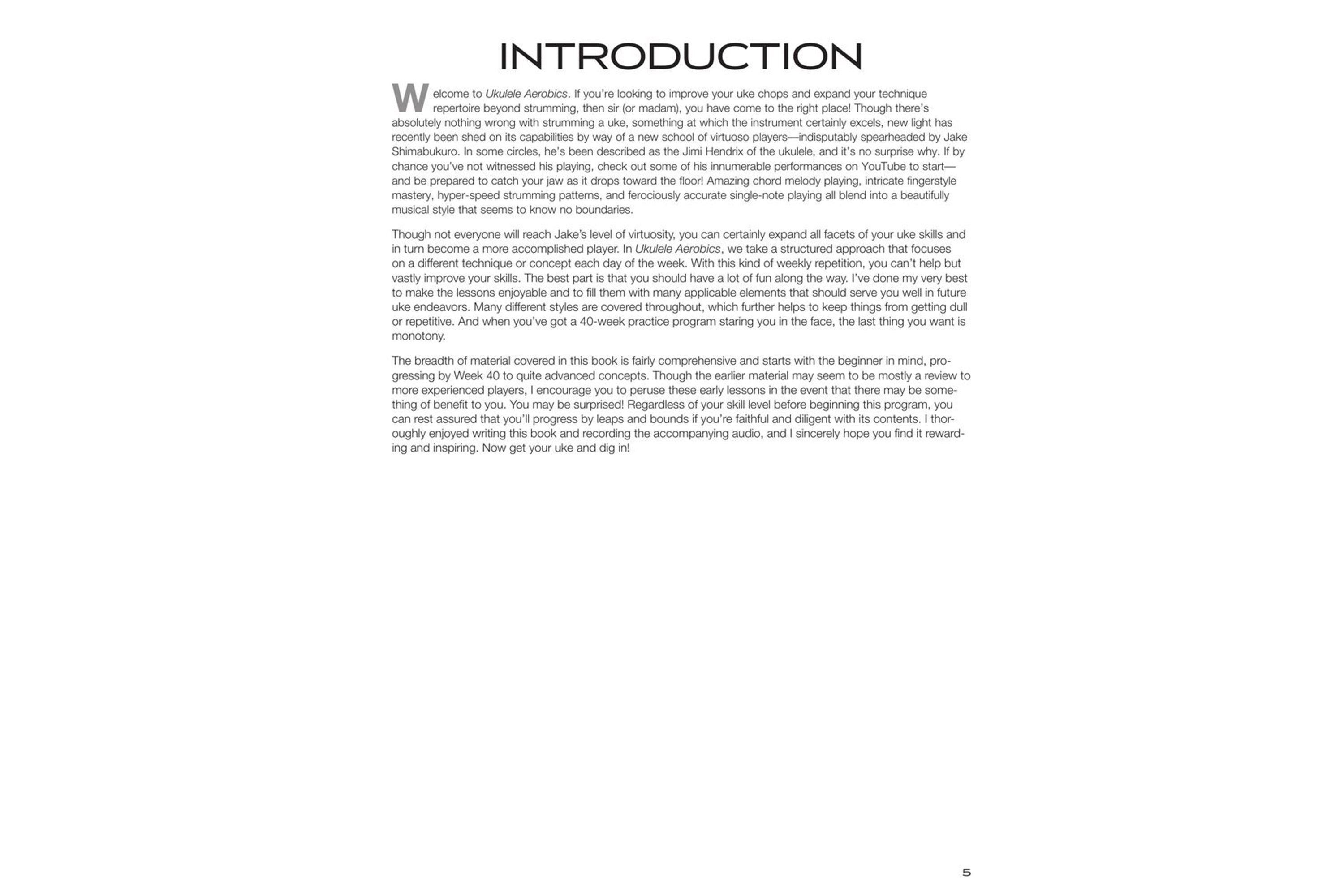 Ukulele Aerobics For All Levels, from Beginner to Advanced