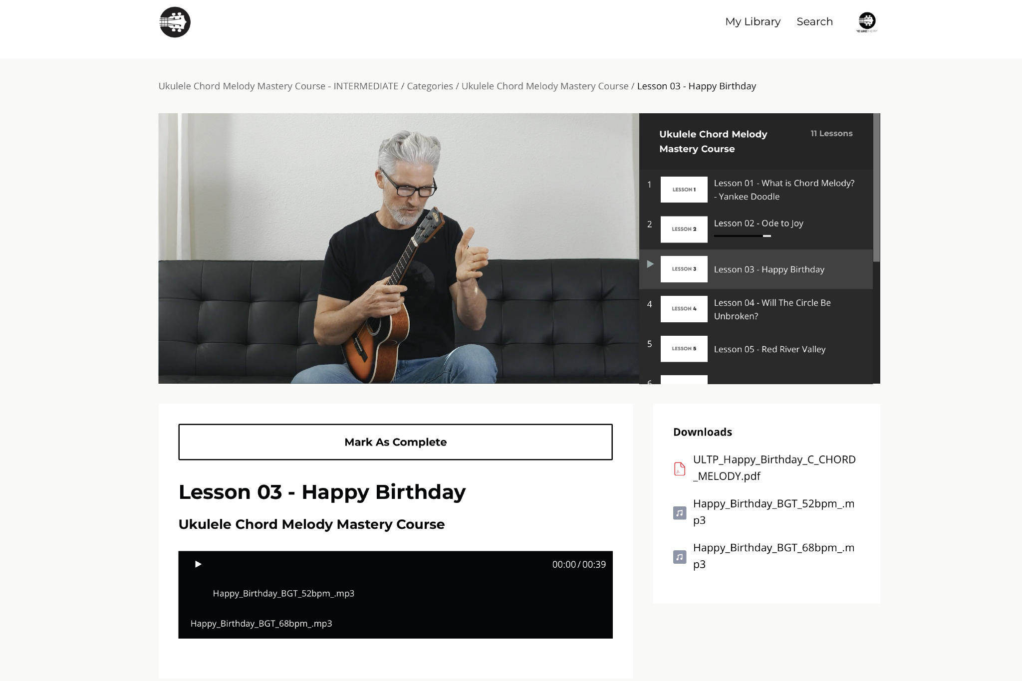 Ukulele Chord Melody Mastery Course - Uke Like The Pros