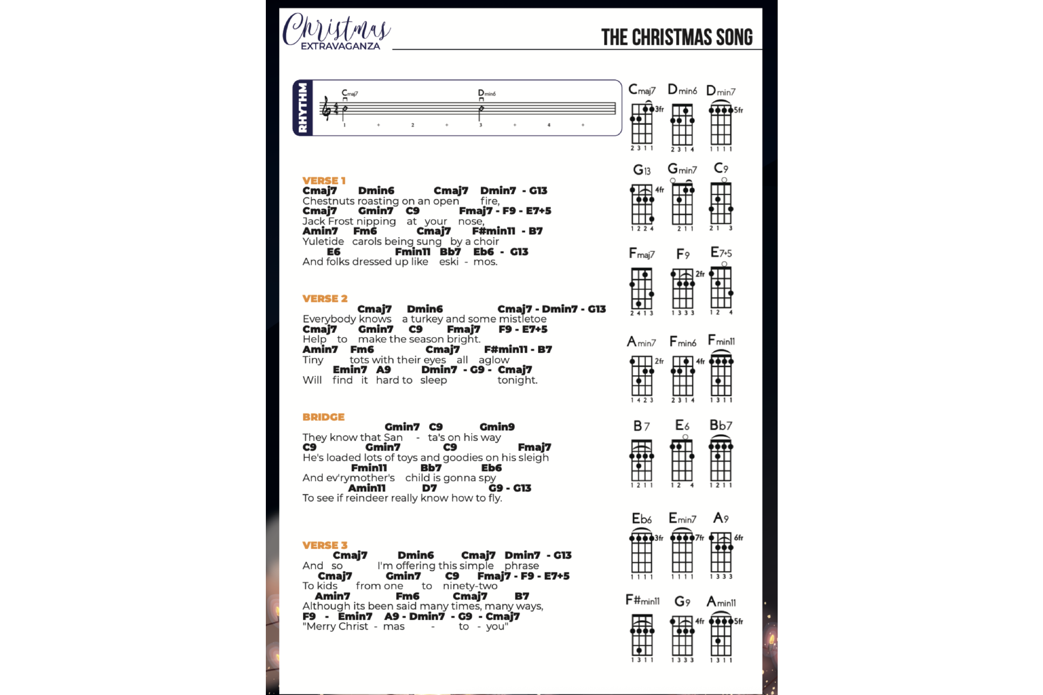 Ukulele Christmas Songs 2 Course - Uke Like The Pros