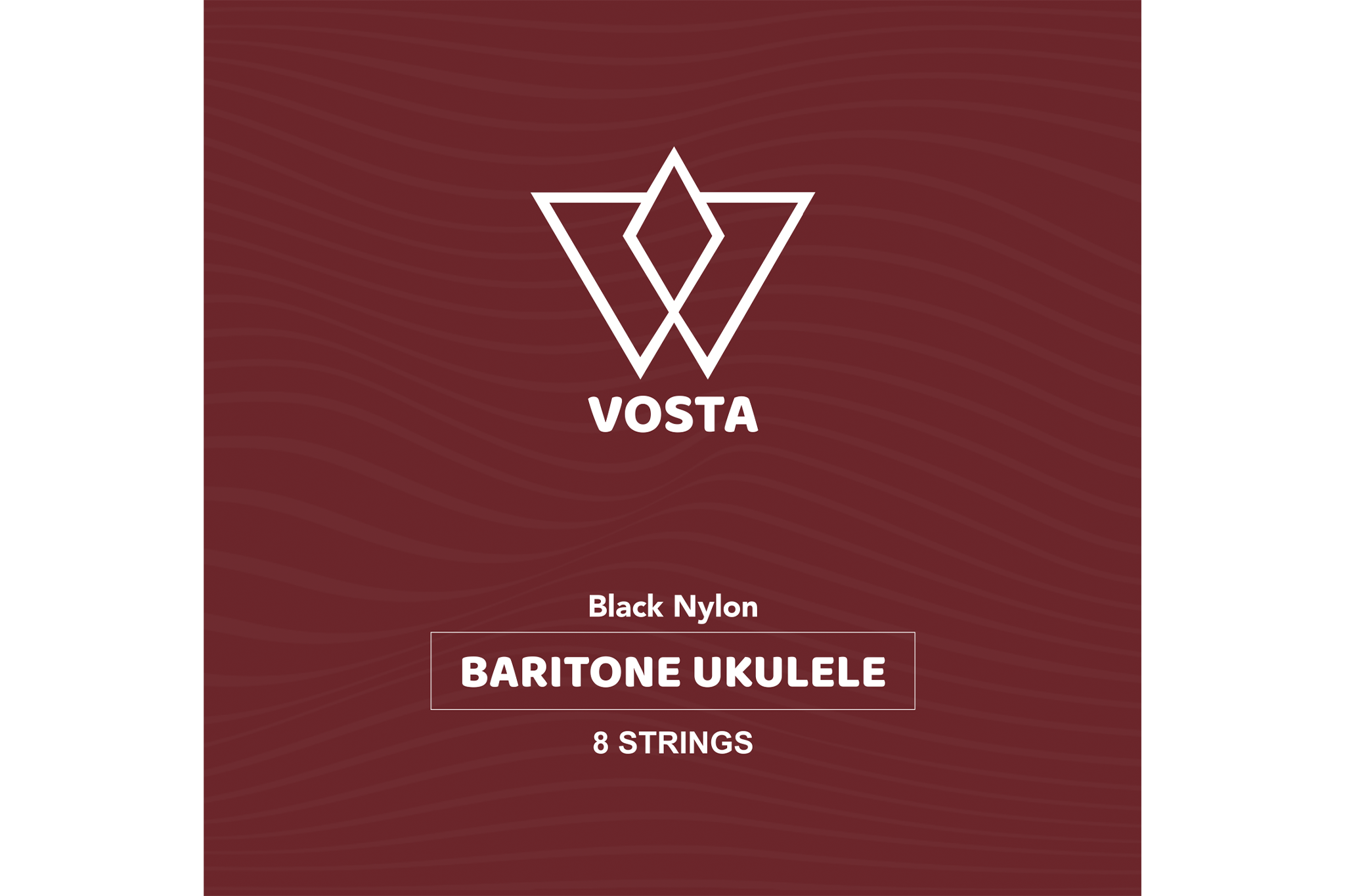 Vosta Black Nylon Baritone Strings