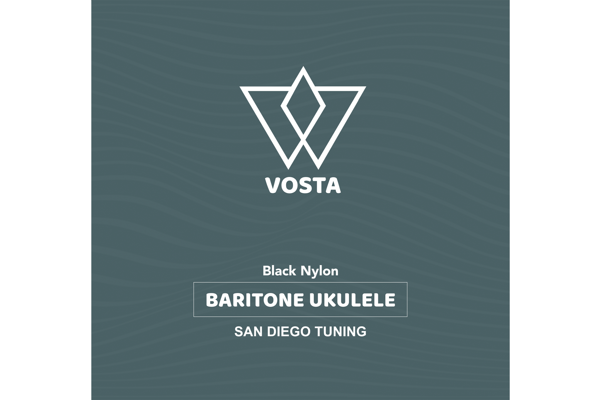 Vosta Black Nylon Baritone Strings