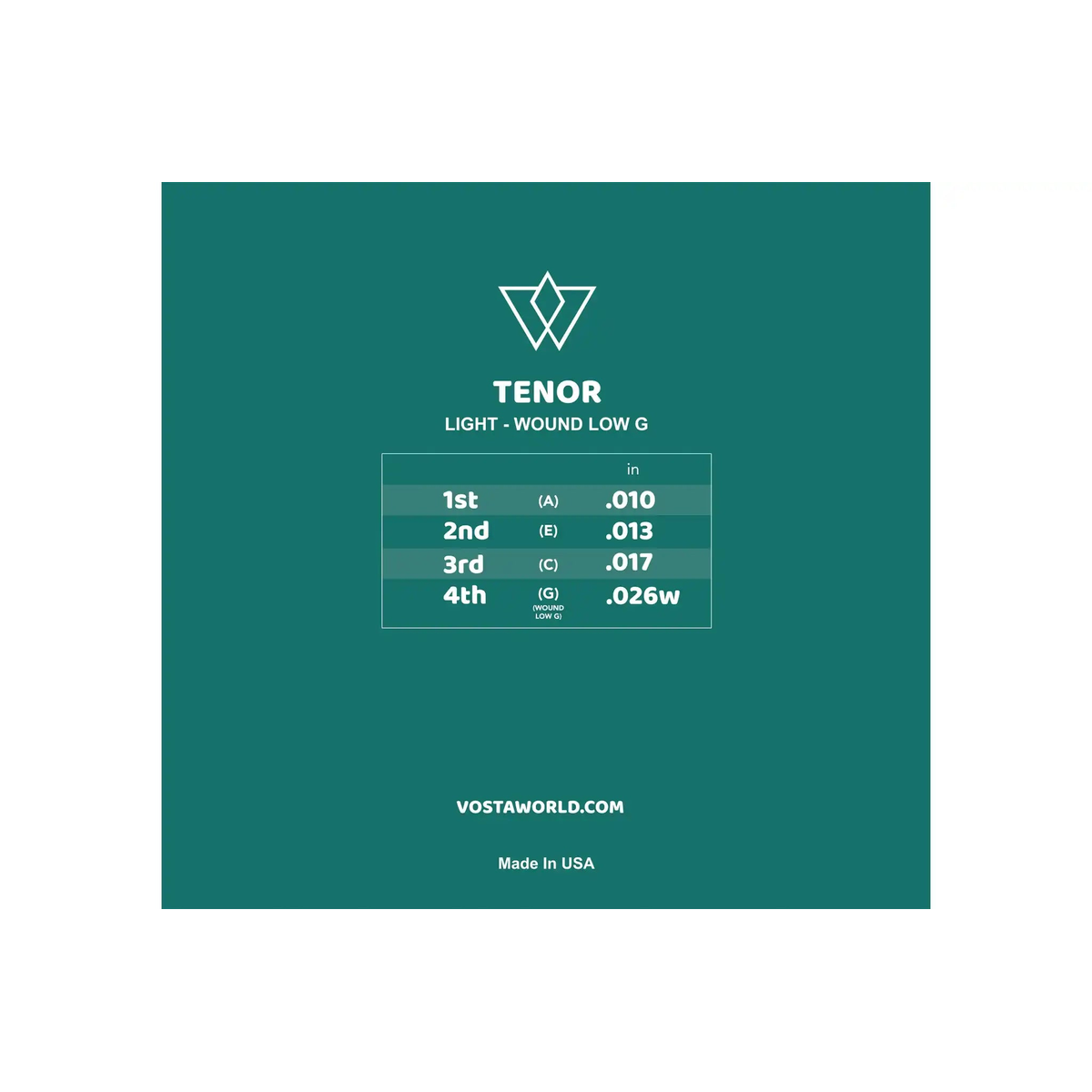 VOSTA_ELECTRIC_STEEL_UKULELE_TENOR_LIGHT_WOUND_LOW_G____back | Terry Carter Music Store