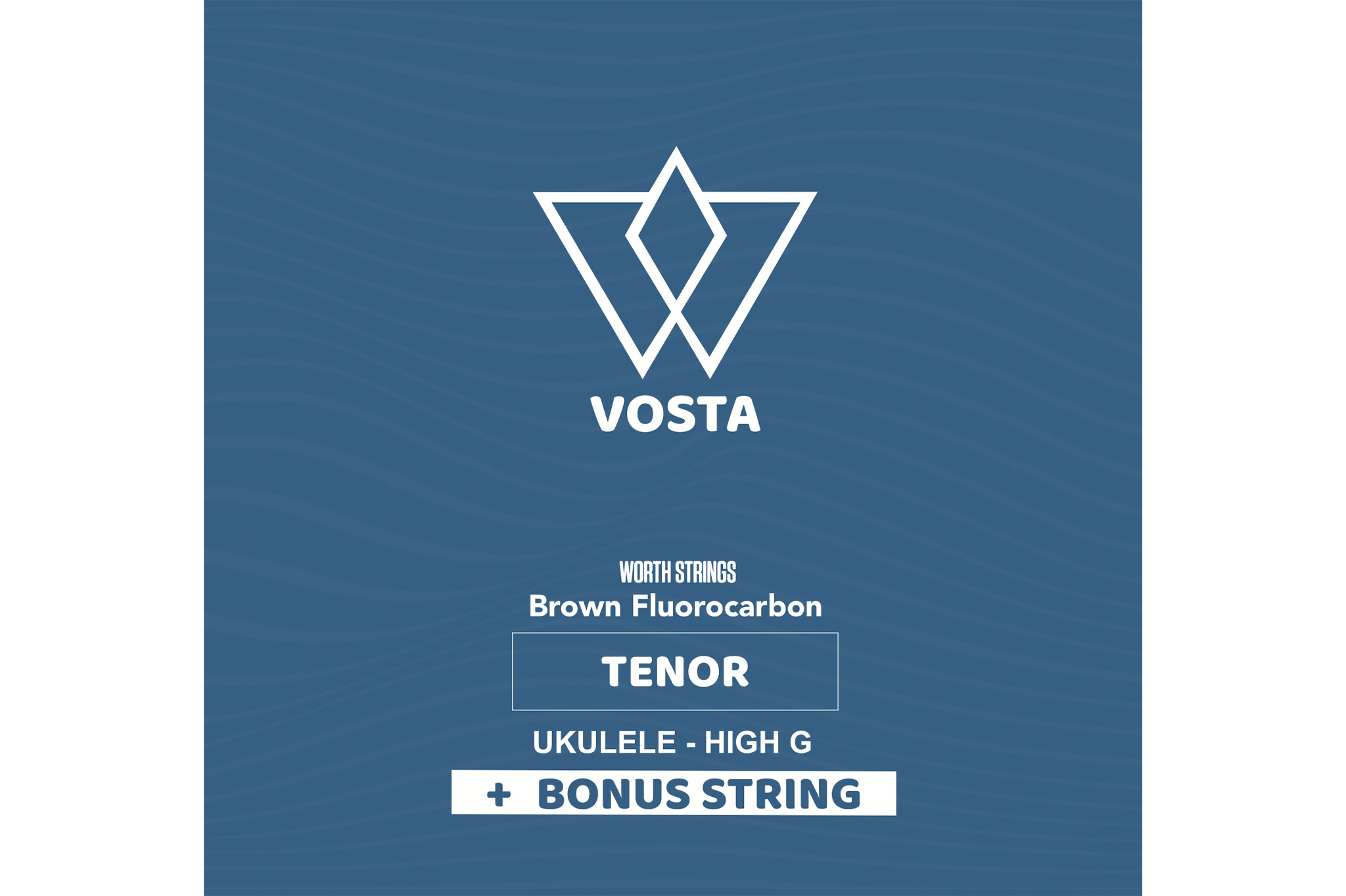Vosta Brown Fluorocarbon Tenor Ukulele Strings
