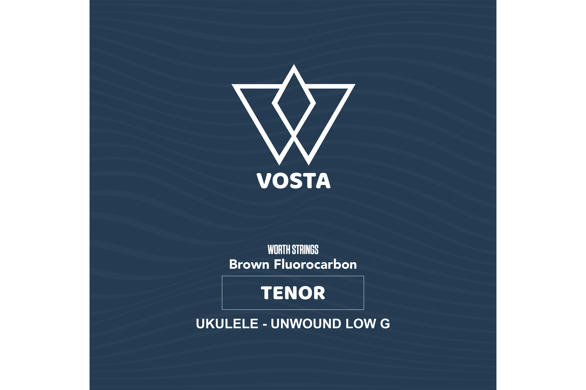 Vosta Brown Fluorocarbon Tenor Ukulele Strings