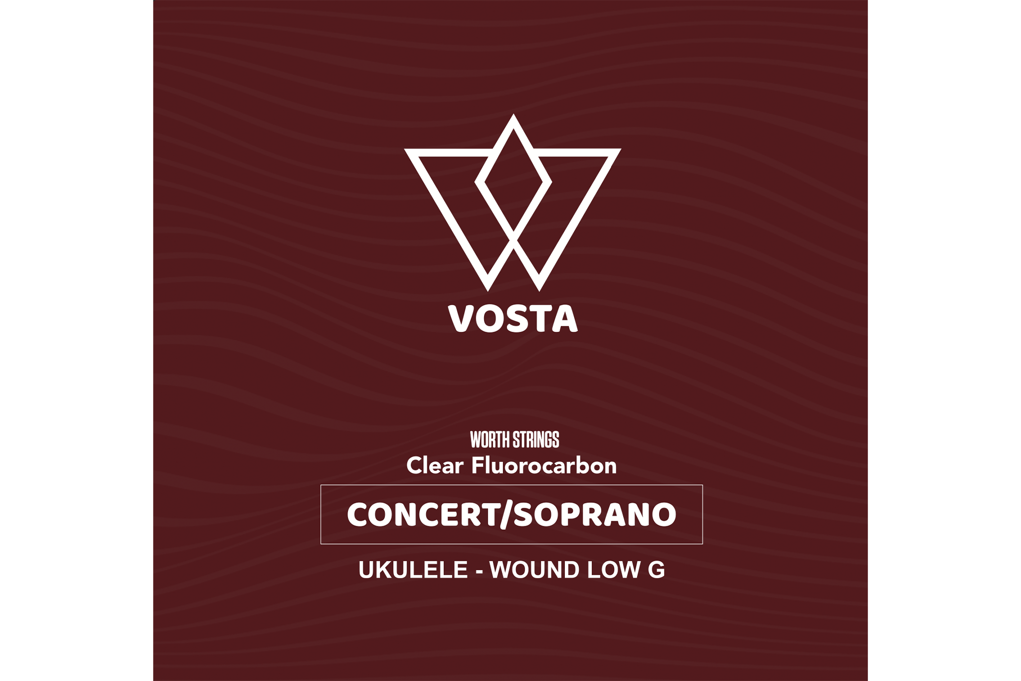 Vosta Clear Fluorocarbon Soprano/Concert Ukulele Strings