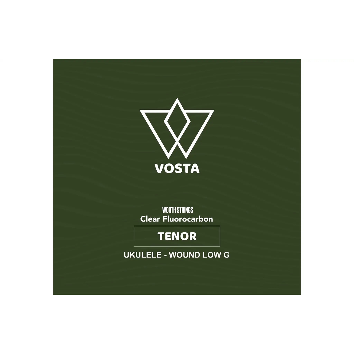 VOSTA_WORTH_CLEAR_FLUOROCARBON_TENOR_UKULELE_WOUND_LOW_G____front | Terry Carter Music Store