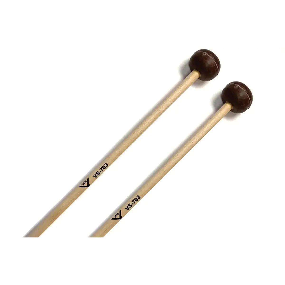 VaterVS-703SetofMediumSoftBirchMalletswithRubberHeads-top | Terry Carter Music Store
