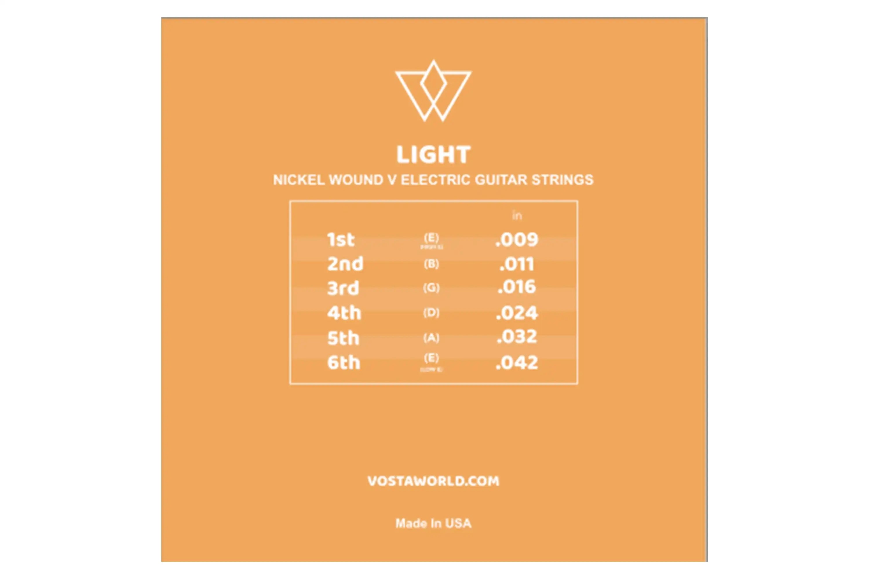 Vosta Electric Guitar Strings