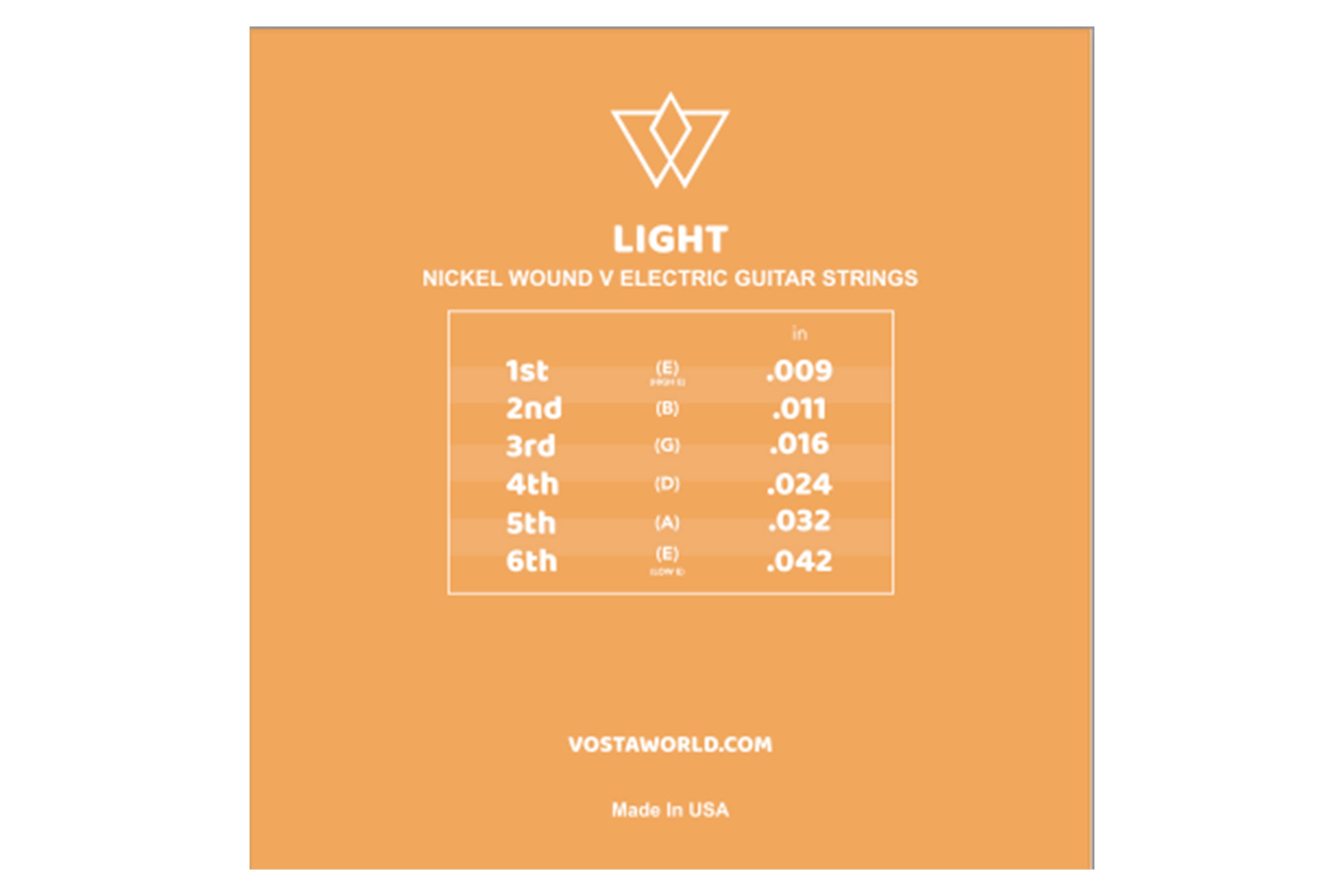 Vosta Electric Guitar Strings