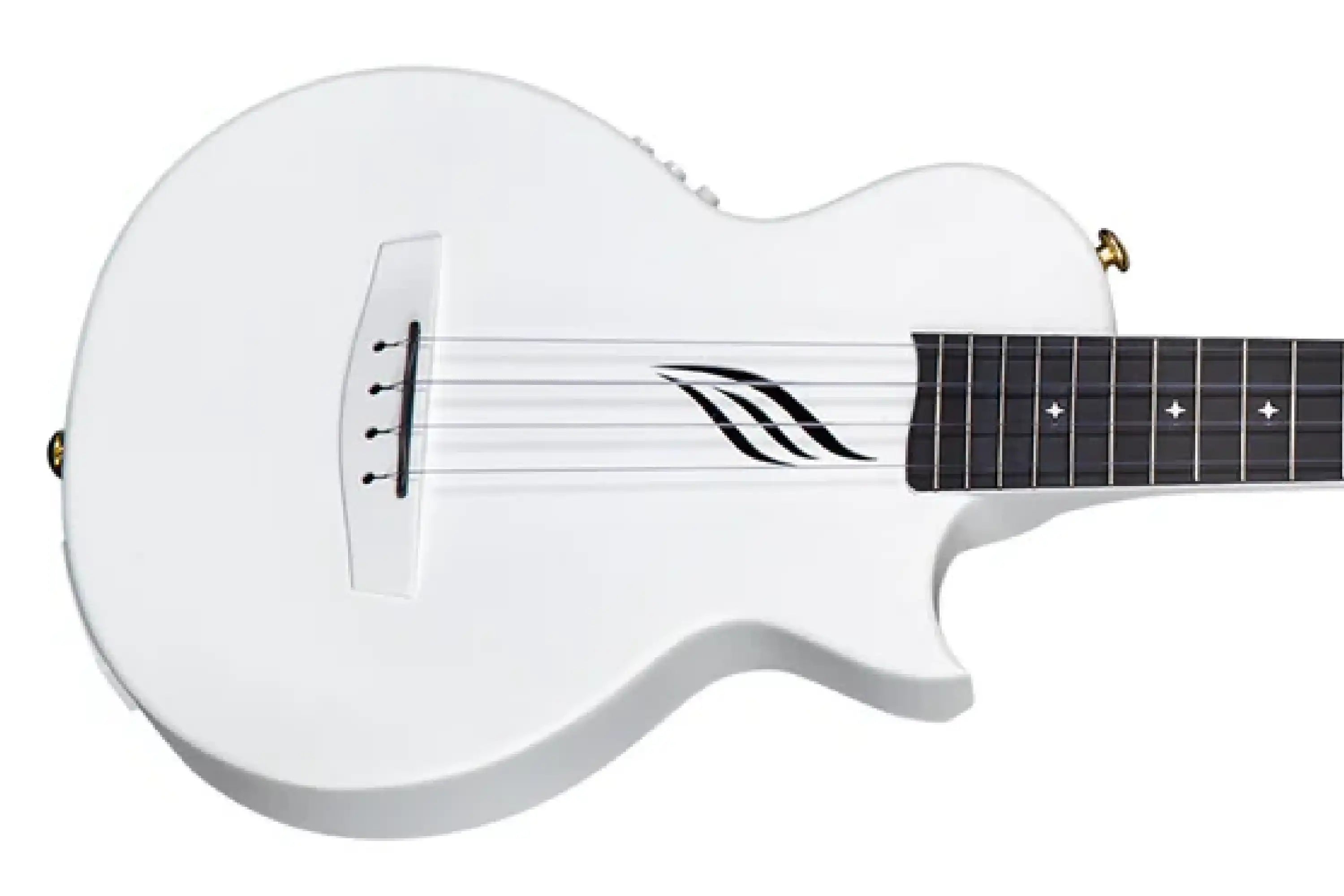 WHWhiteTenorUkulelewPickup-03 | Terry Carter Music Store