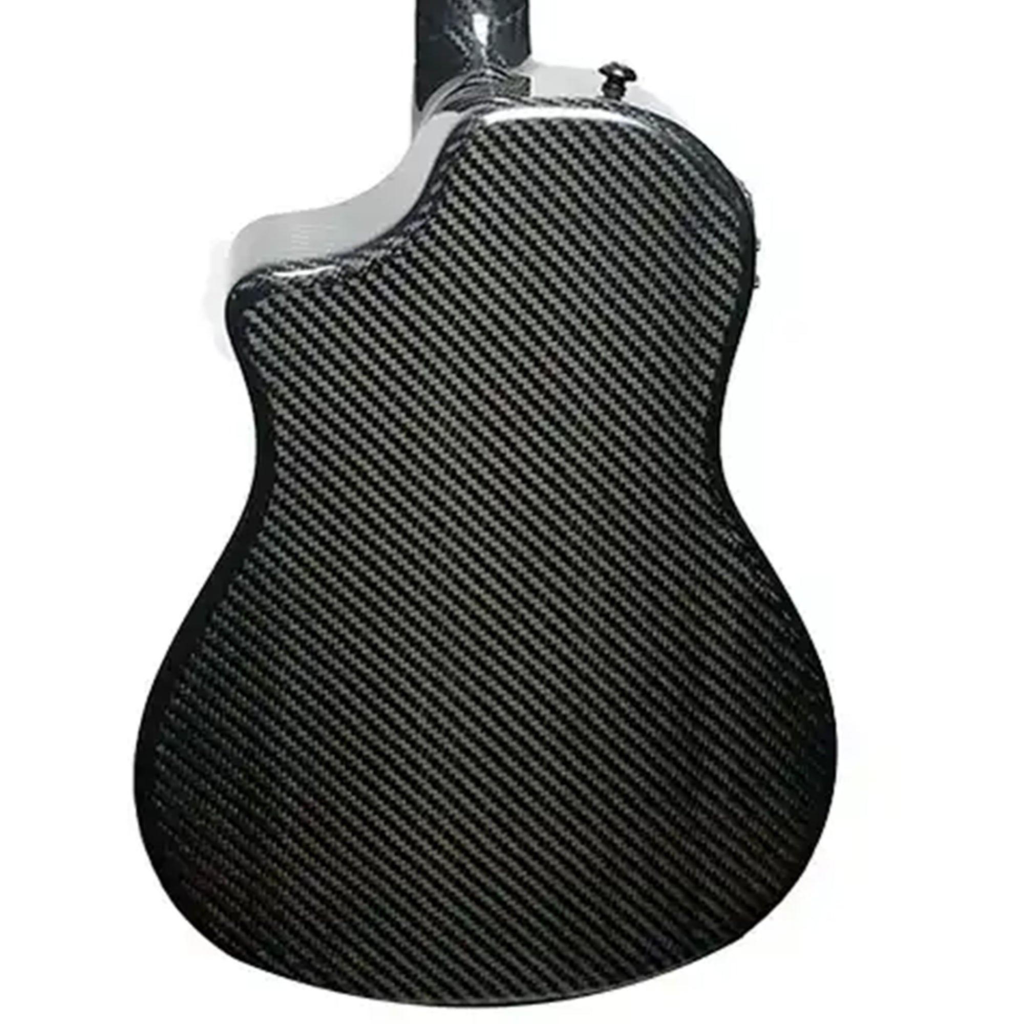 Klōs Full Carbon Fiber Acoustic-Electric Baritone Ukulele w/ Pickup & Tuner