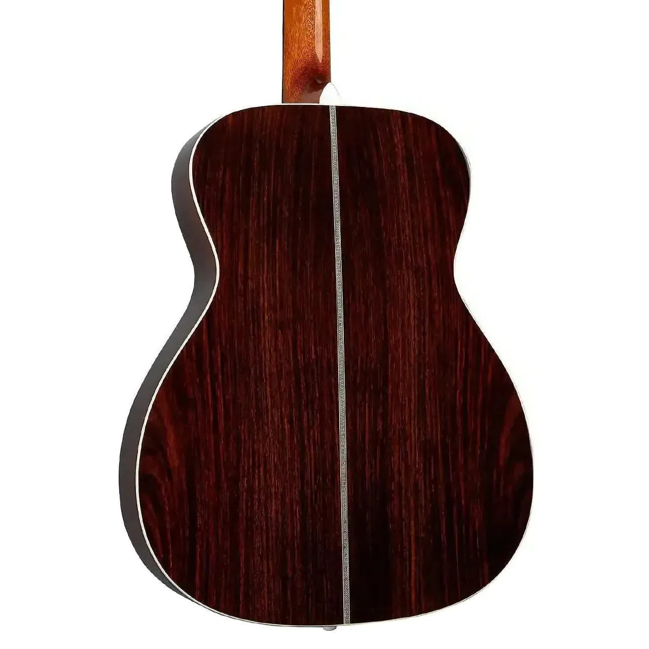 Blueridge BR-163 000 Acoustic Guitar back, showing dark East Indian rosewood with a high-gloss finish.