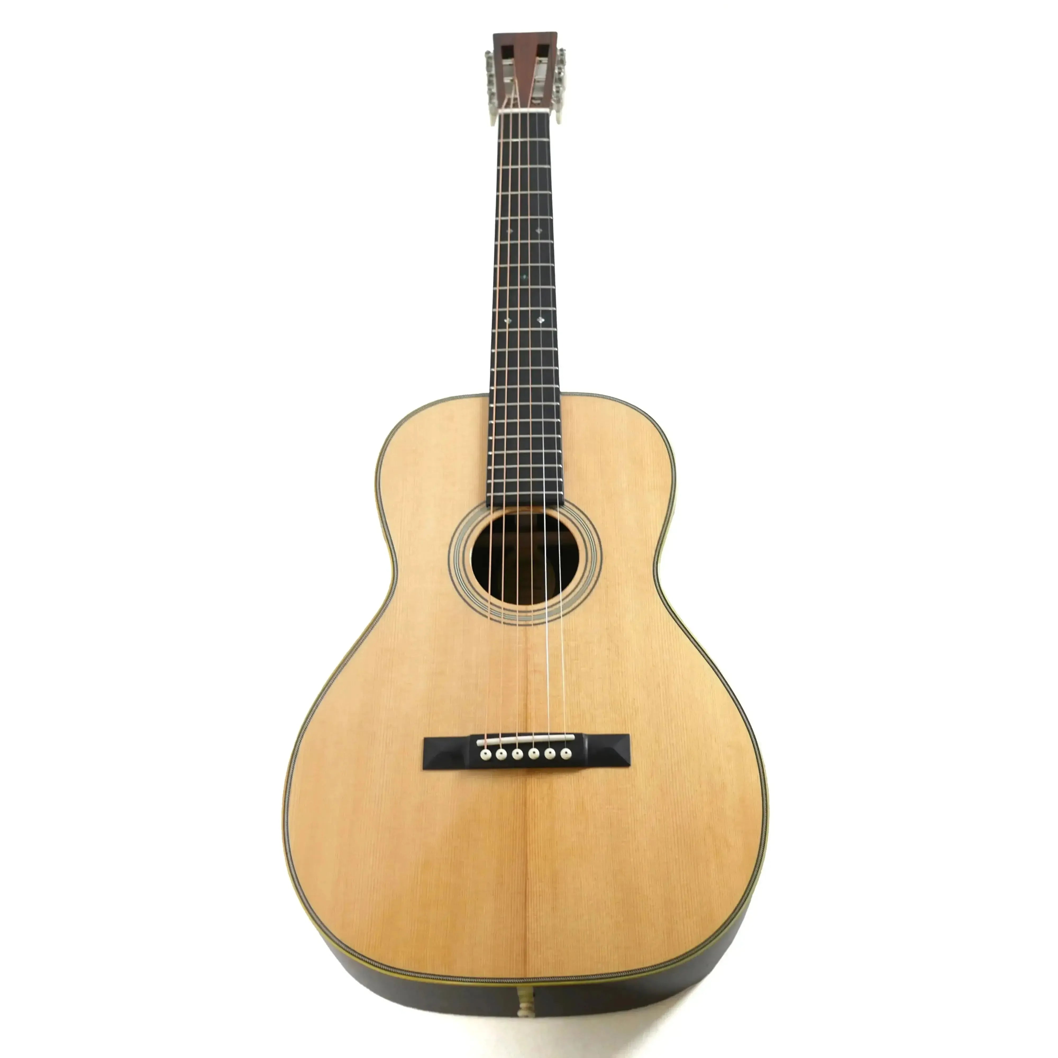 Blueridge BR-361 Historic Series acoustic parlor guitar with natural high-gloss finish and abalone fret markers.