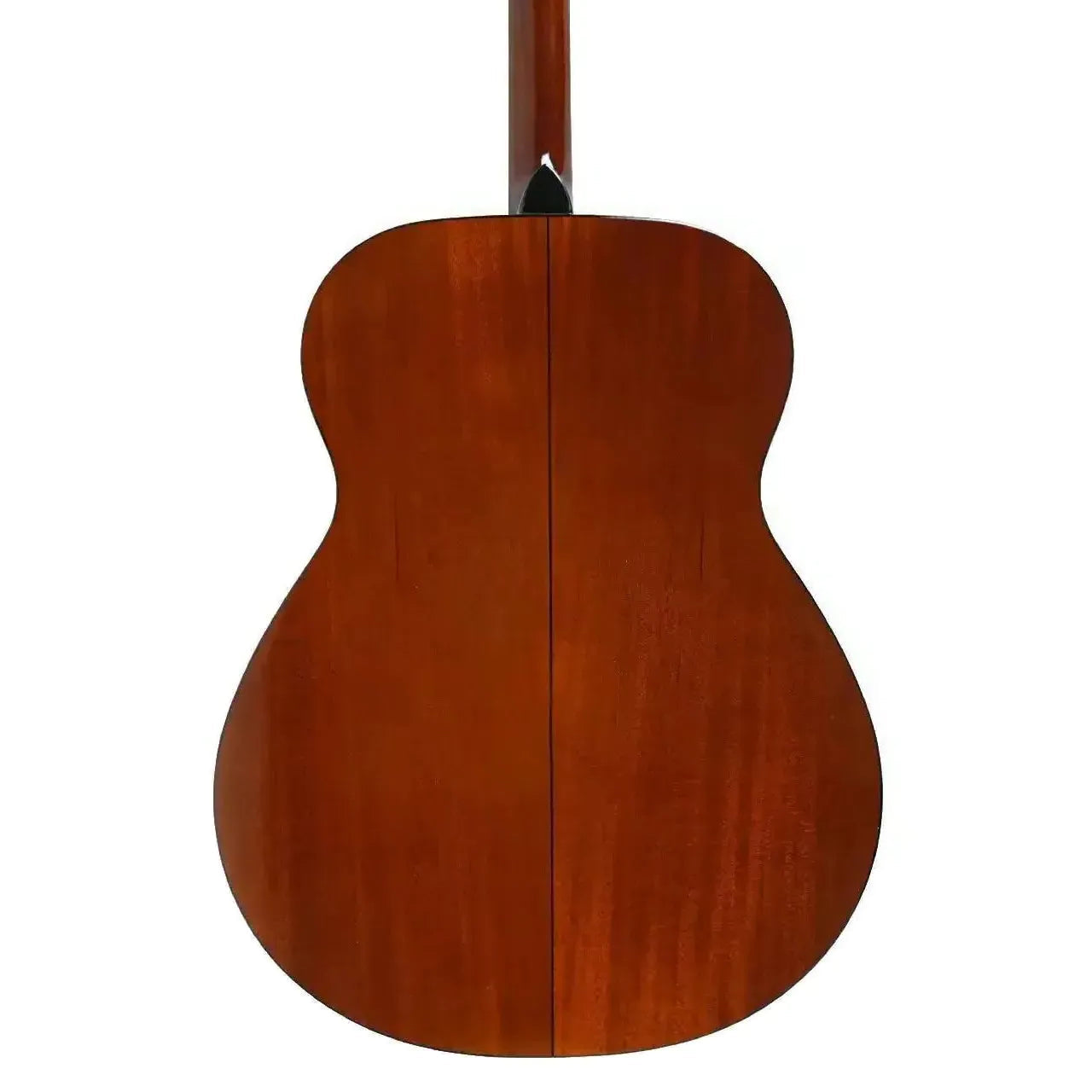 Blueridge BR-40T acoustic tenor guitar back, showing mahogany wood with a high-gloss finish.