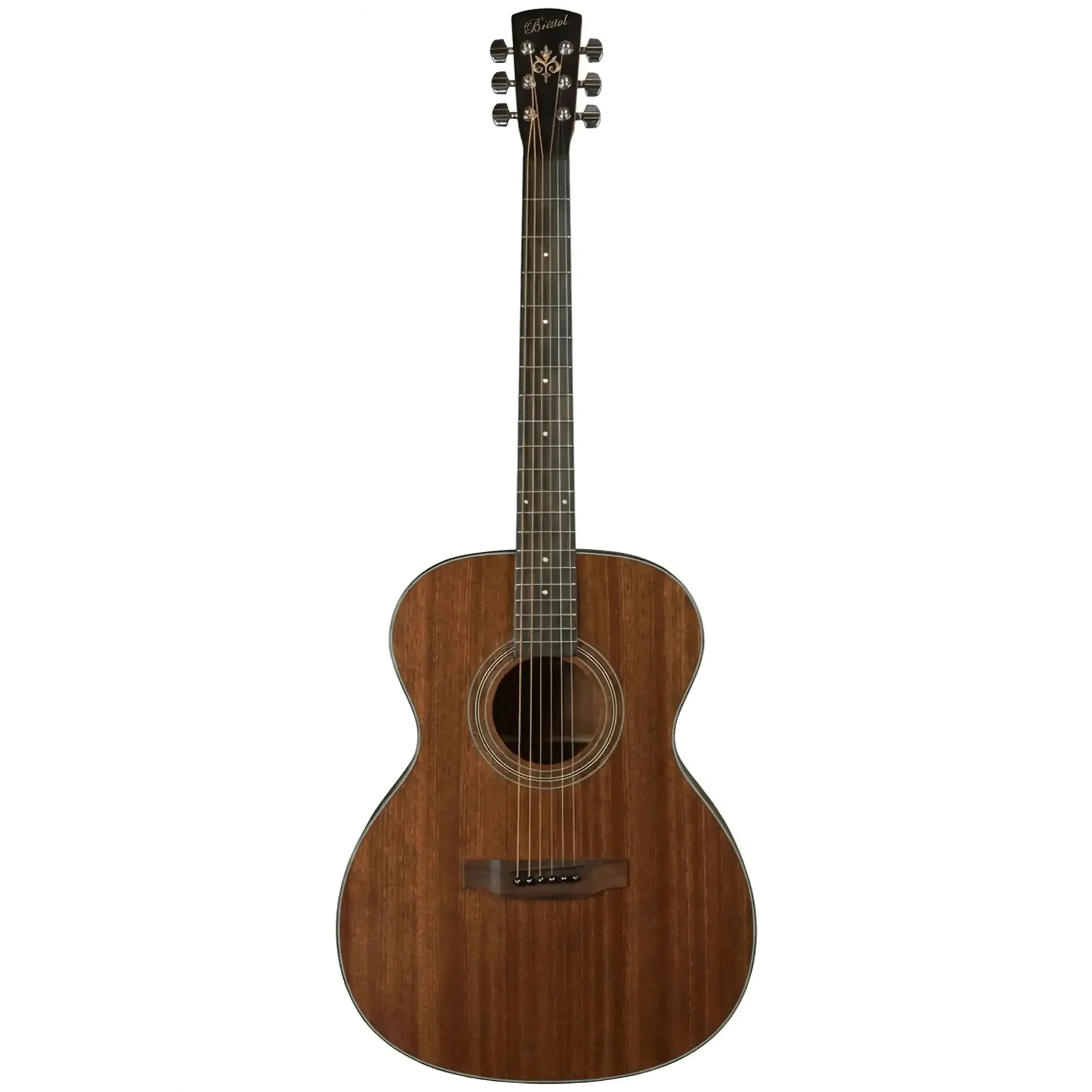 Bristol by Blueridge BM-15 000 acoustic guitar with mahogany body, natural semi-gloss finish.