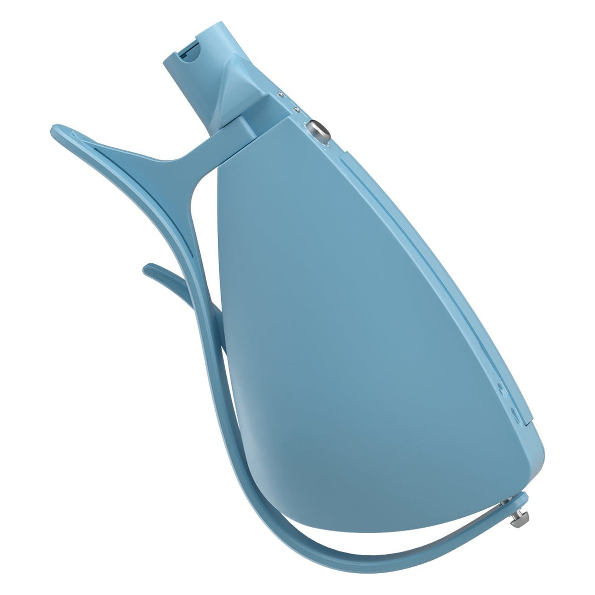 Back of the Enya Cyber-G Pick Model smart guitar body in Blue