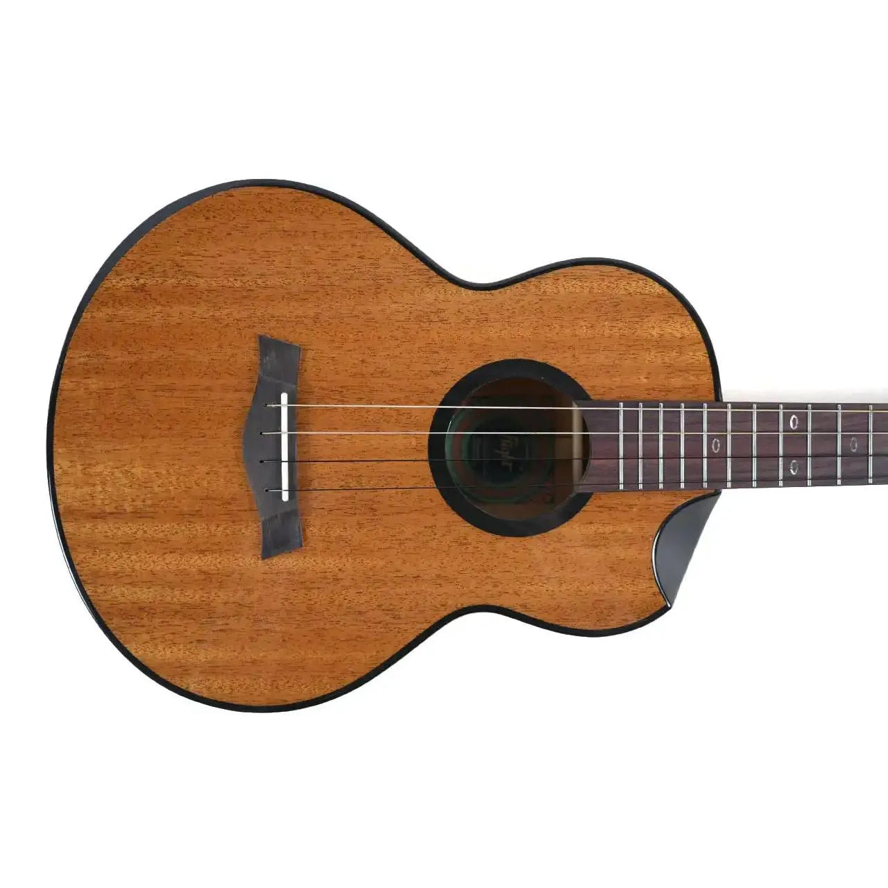 Flight Nomad Baritone Ukulele with solid mahogany body, rosewood fretboard, and glossy finish.