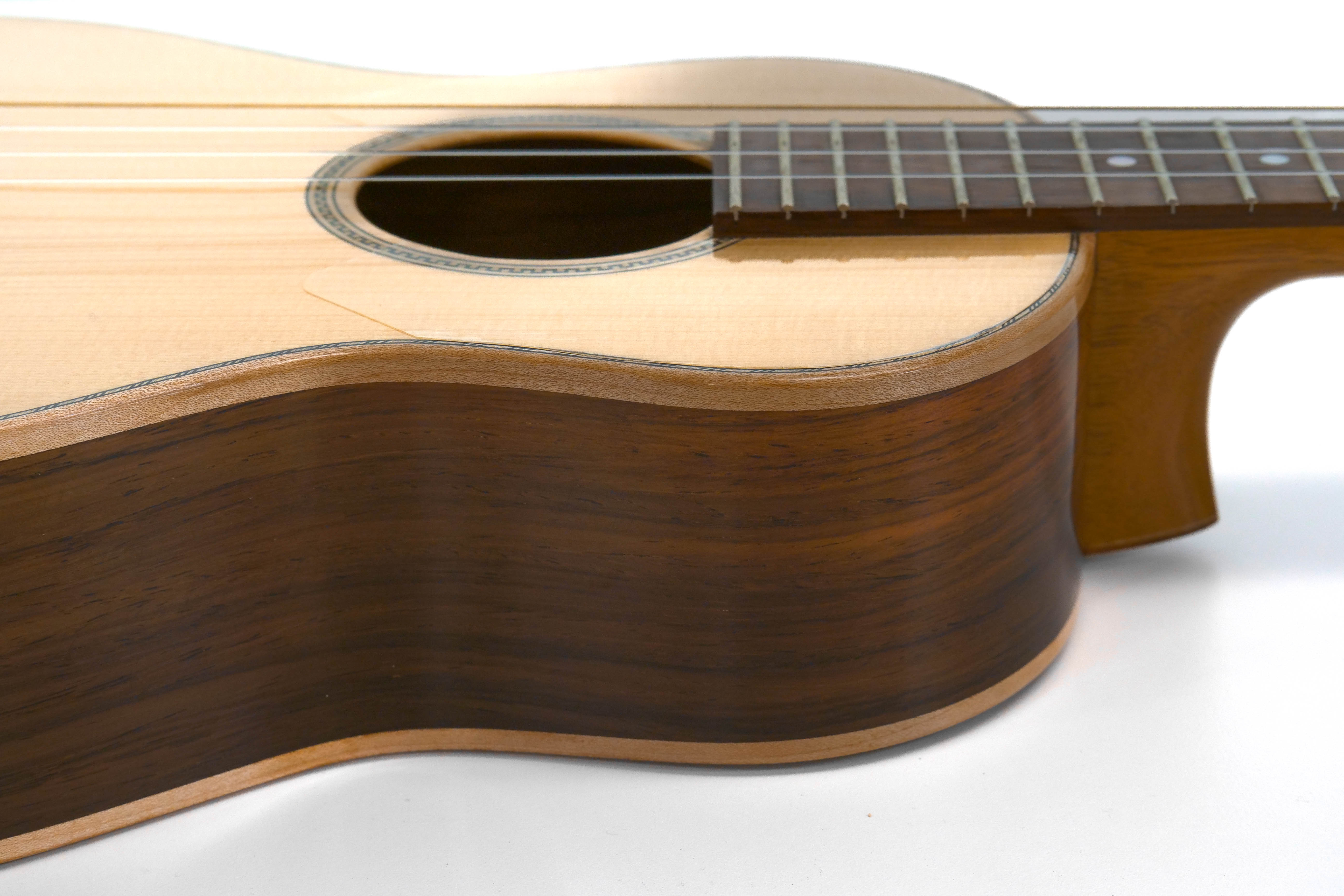 Pepe Romero Custom Moon Spruce and Rosewood Grand Reserve Tenor Ukulele “RIO” #224