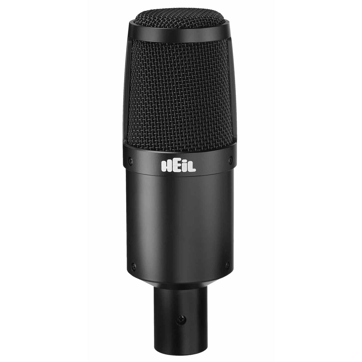 Heil Sound PR 30 in black finish, front view standing upright