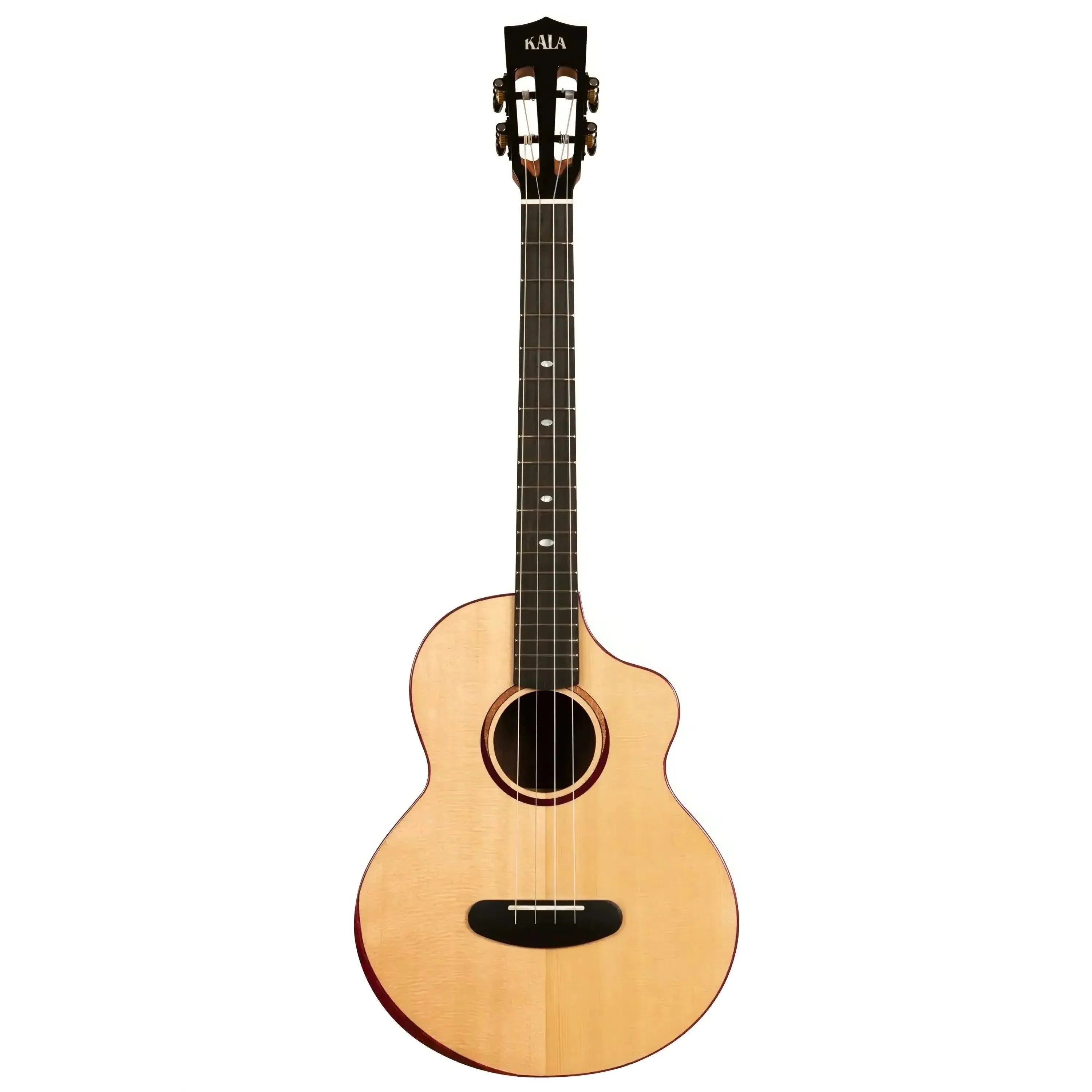 Kala CT-SSRW-BG-C Baritone Ukulele with solid spruce top, rosewood back/sides, and slotted headstock.
