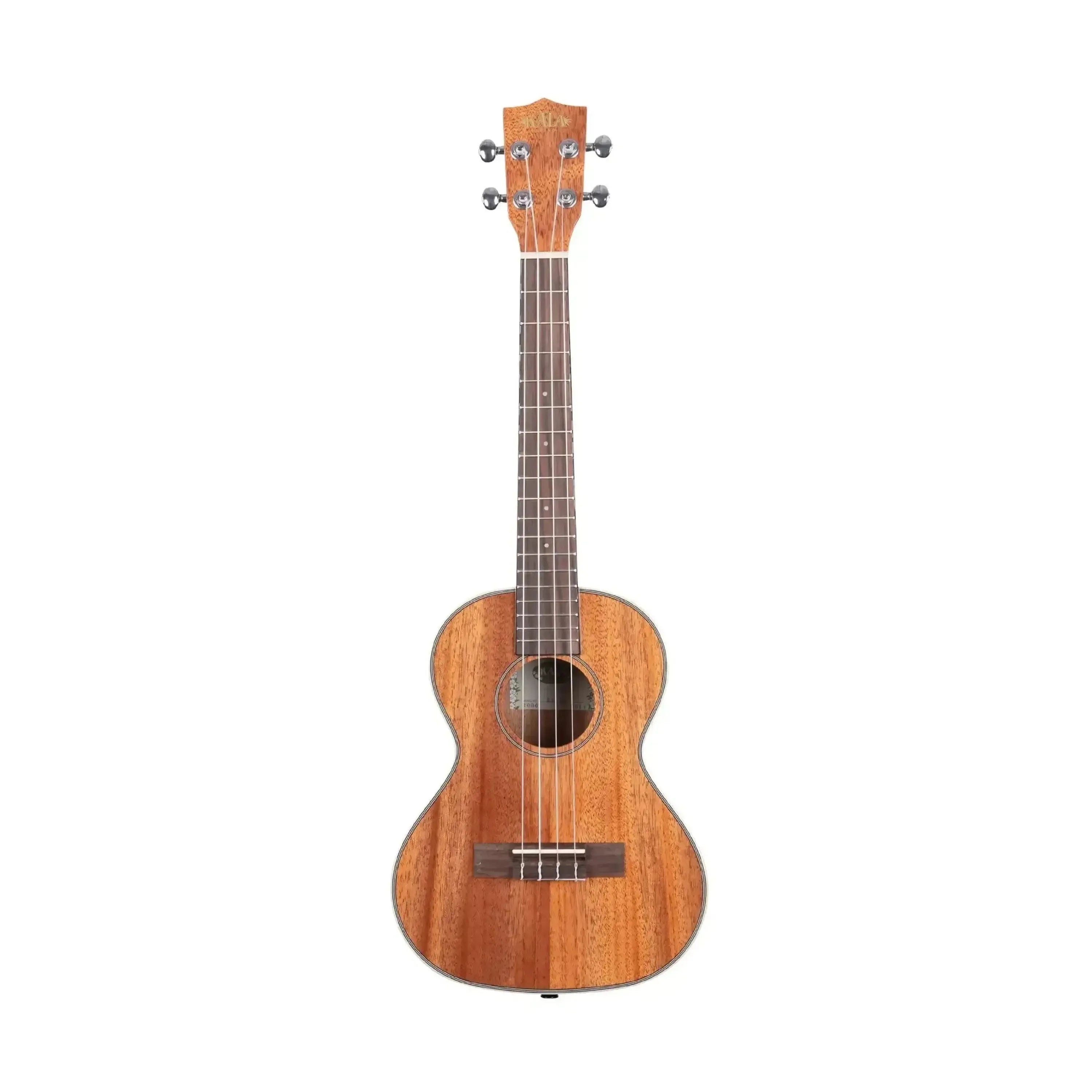 Kala KA-TG Tenor Ukulele with gloss mahogany finish, cream binding, and walnut fingerboard.