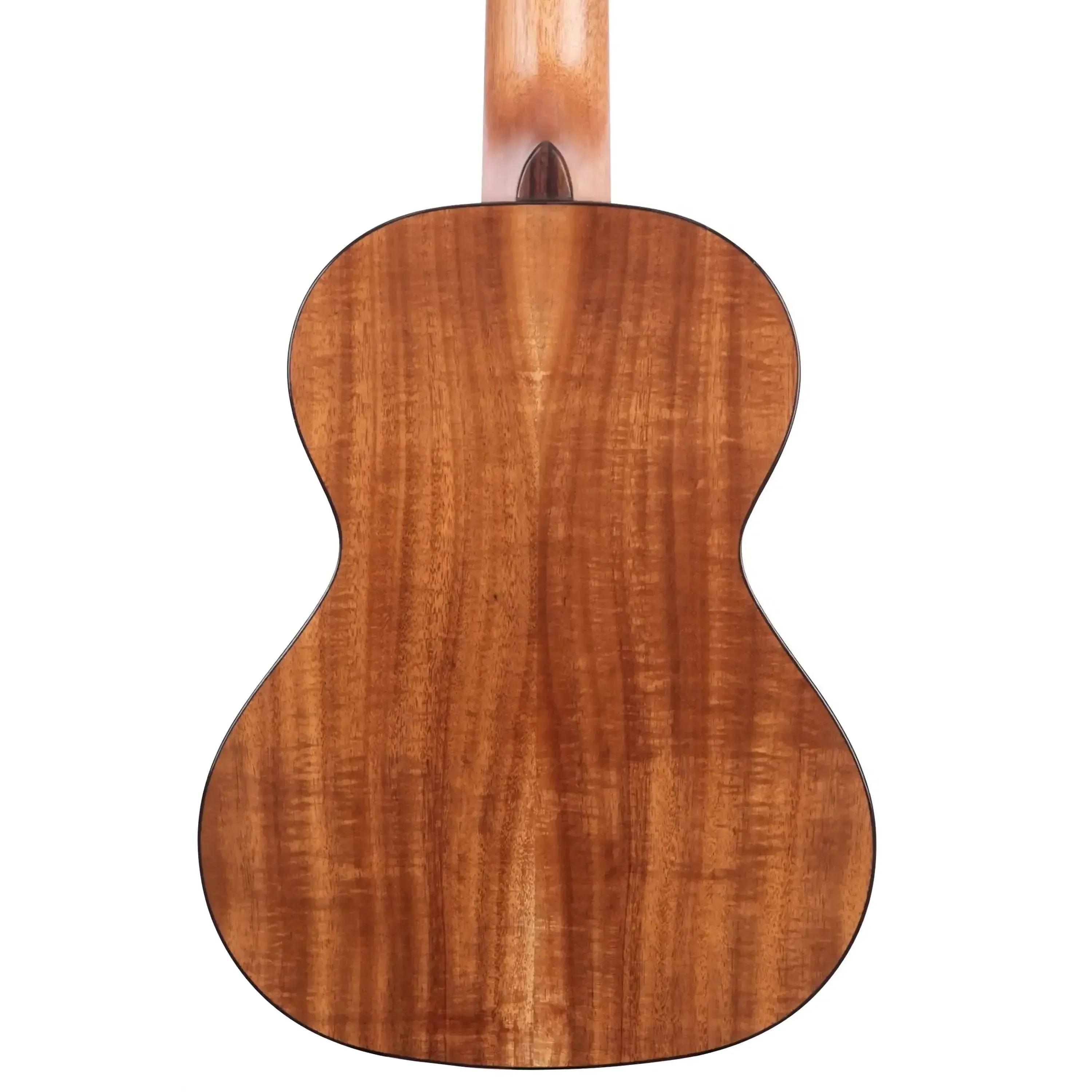 Back of a Kala SCAC-T6 6-String Tenor Ukulele, showing its laminated acacia wood grain.