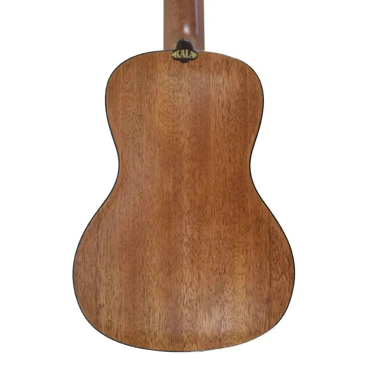 Back of a Kala SSTU-C Travel Thin Body Concert Ukulele, showing its warm mahogany laminate.