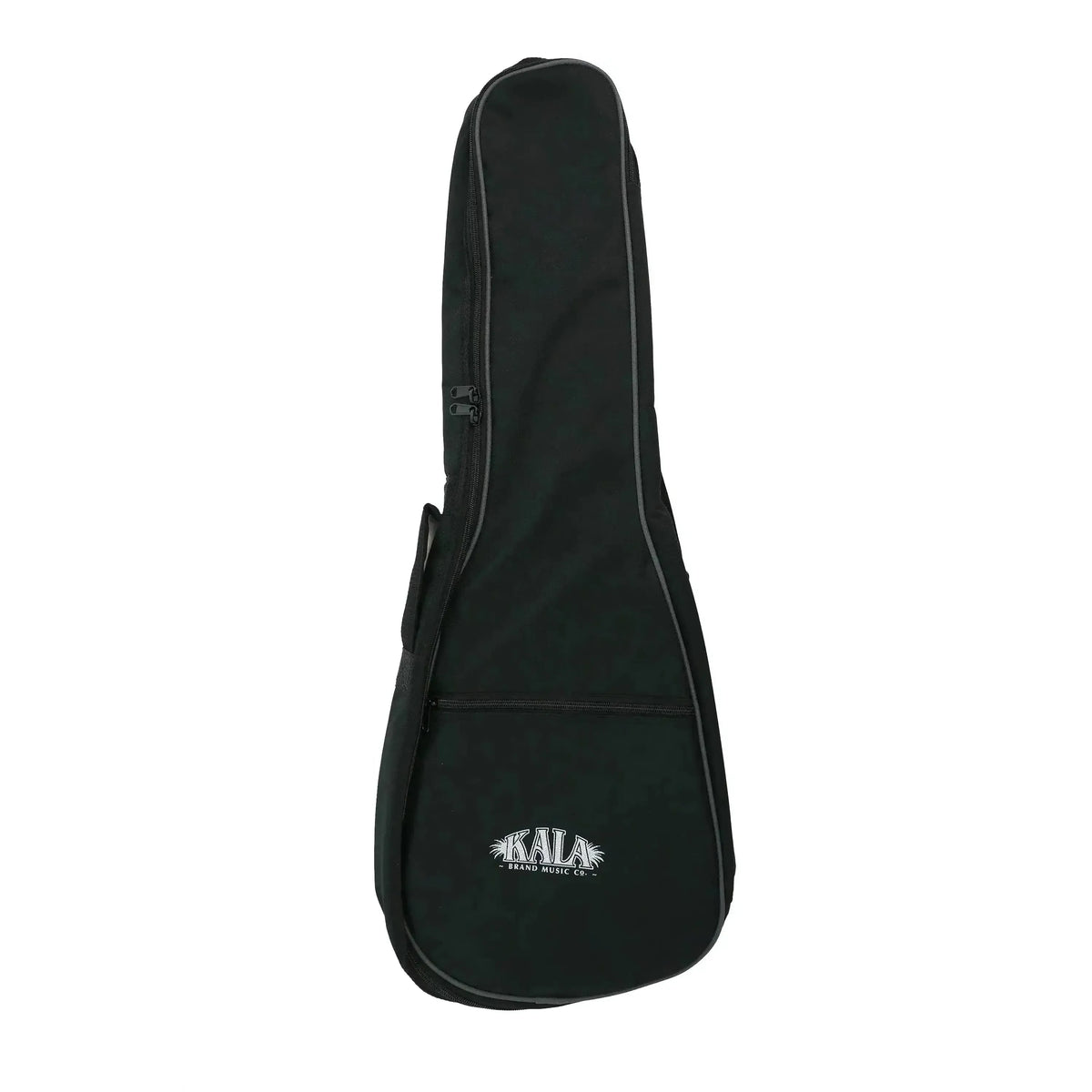 Kala UB-T black Cordura padded tenor ukulele gig bag with accessory pocket and logo.
