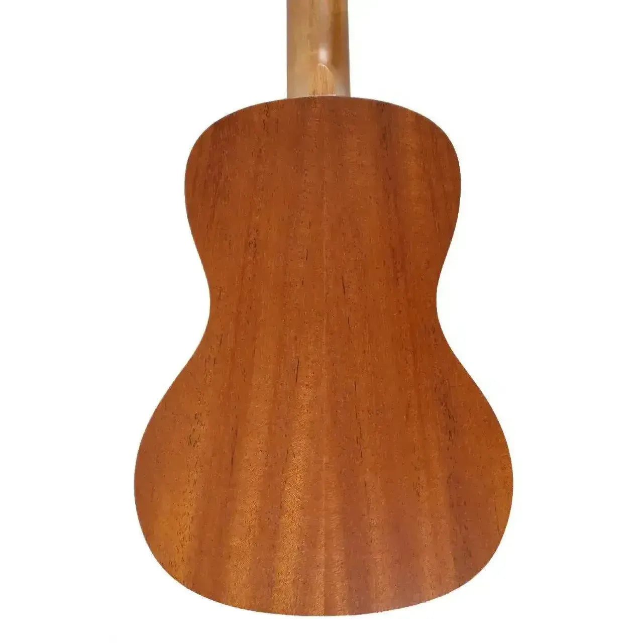Back of a Kala Unity Mahogany Concert Ukulele, showing its warm brown wood grain and satin finish.