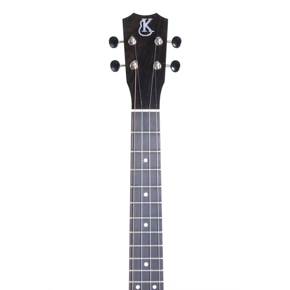 Example photo: an earlier Kanile'a D-1 Natural 19 inch super tenor, Crown headstock with mother-of-pearl logo and chrome open-geared tuners