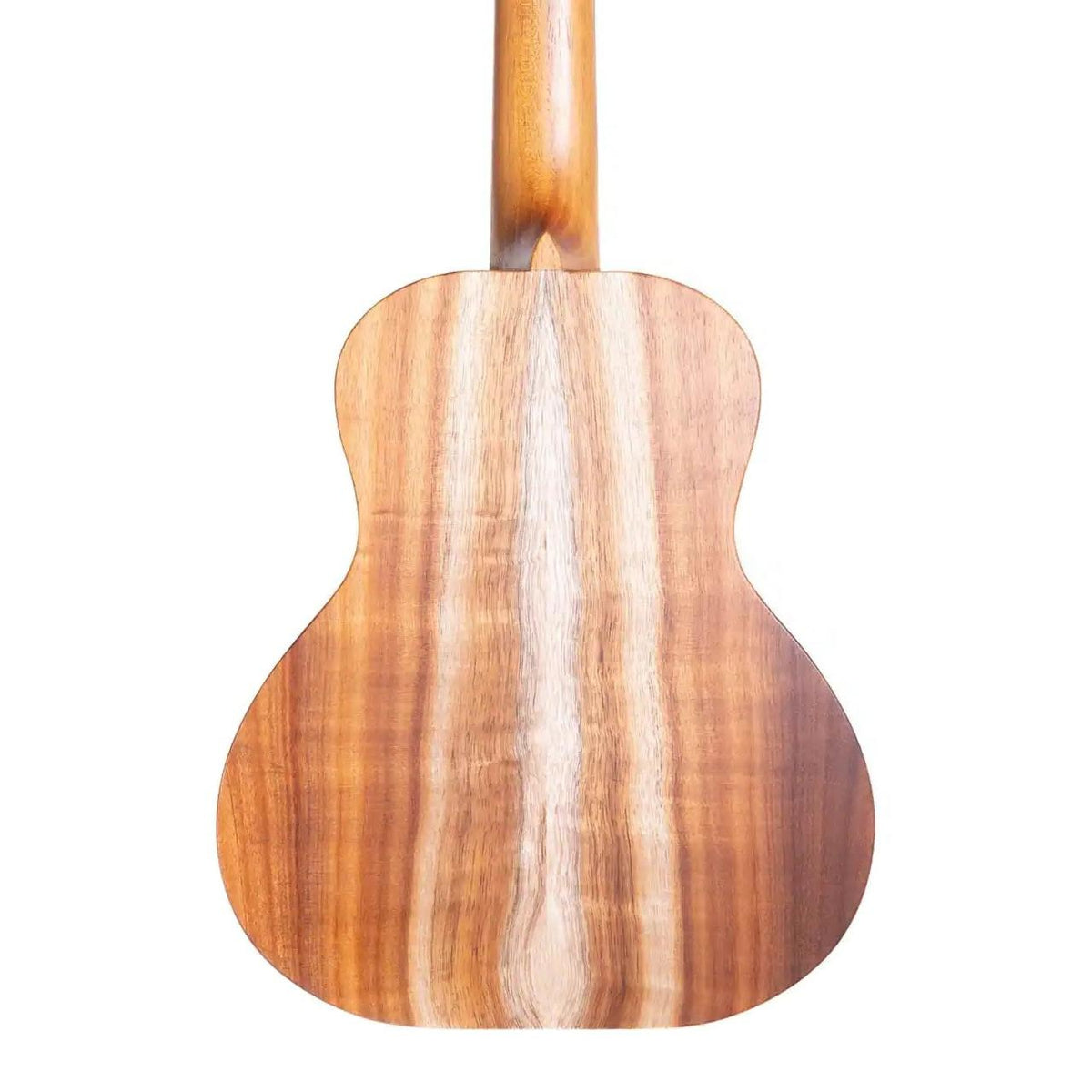 Example photo: an earlier Kanile'a D-1 Natural super tenor, koa back