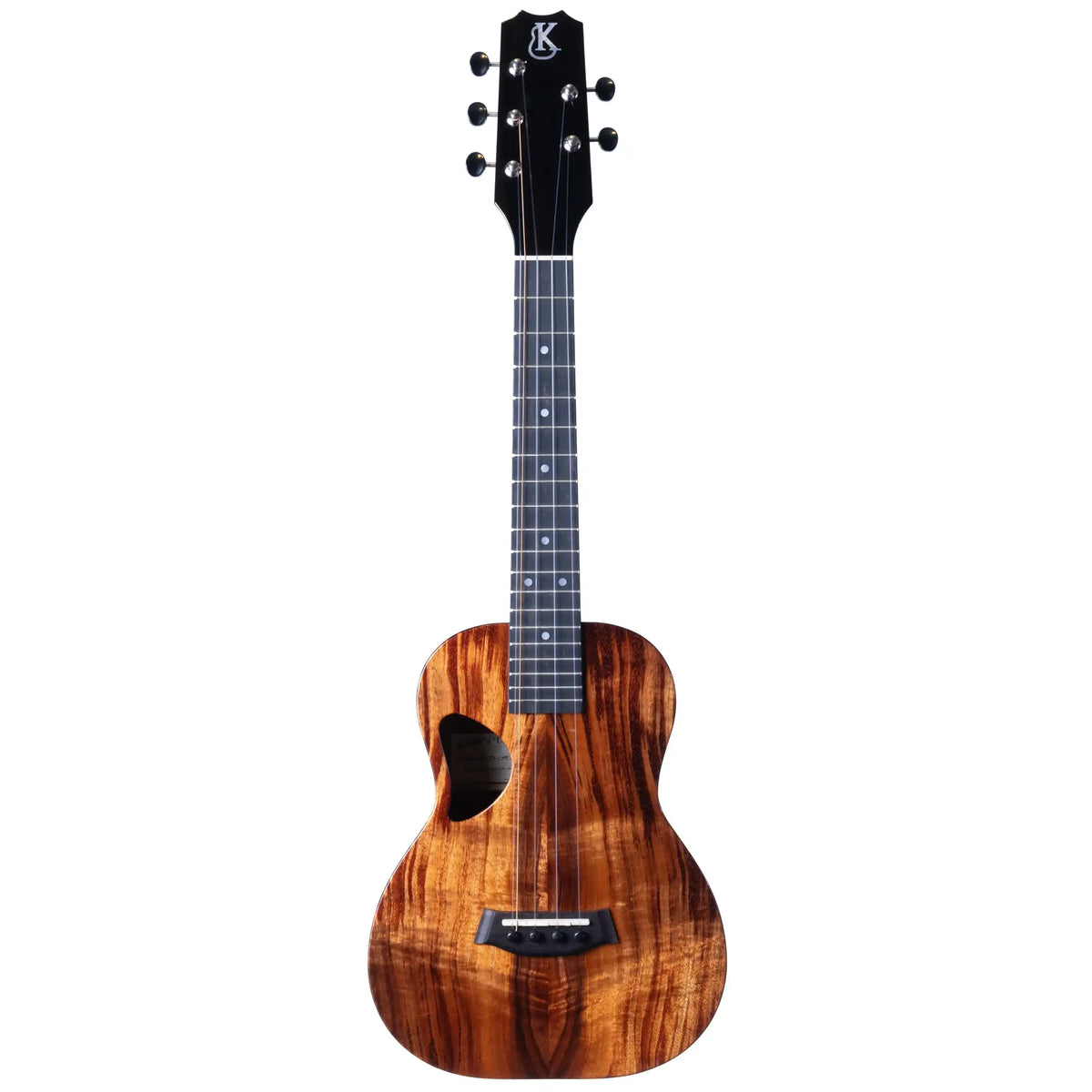Example photo: an earlier Kanile'a D-1 Core 5-string tenor, full front view
