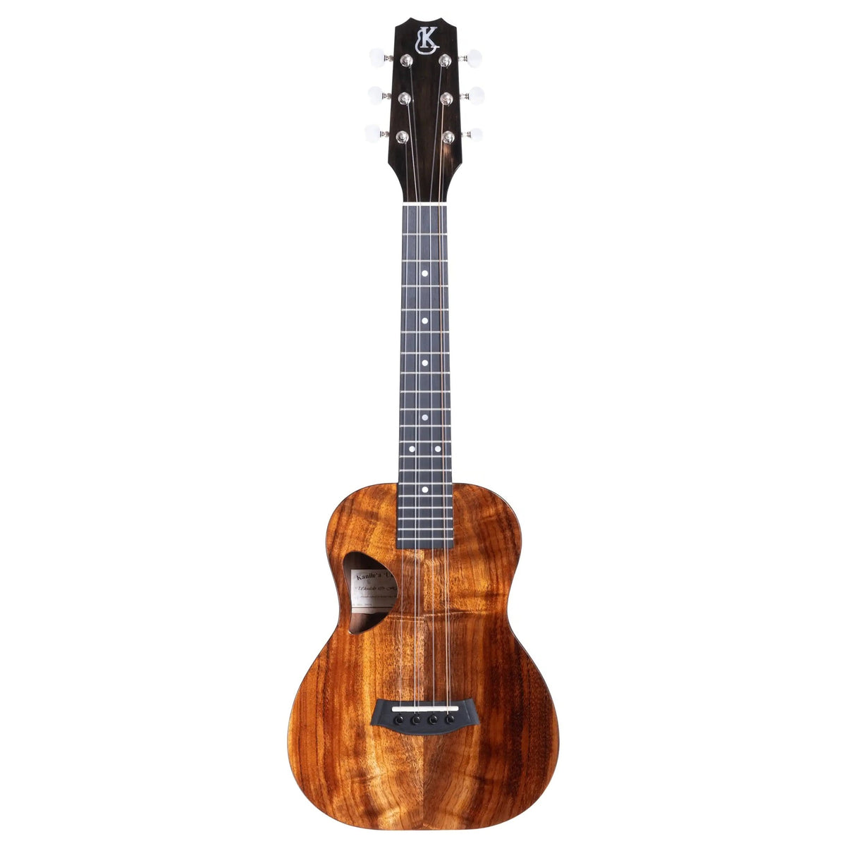 Example photo: an earlier Kanile'a D-1 Core 6-string tenor, full front view