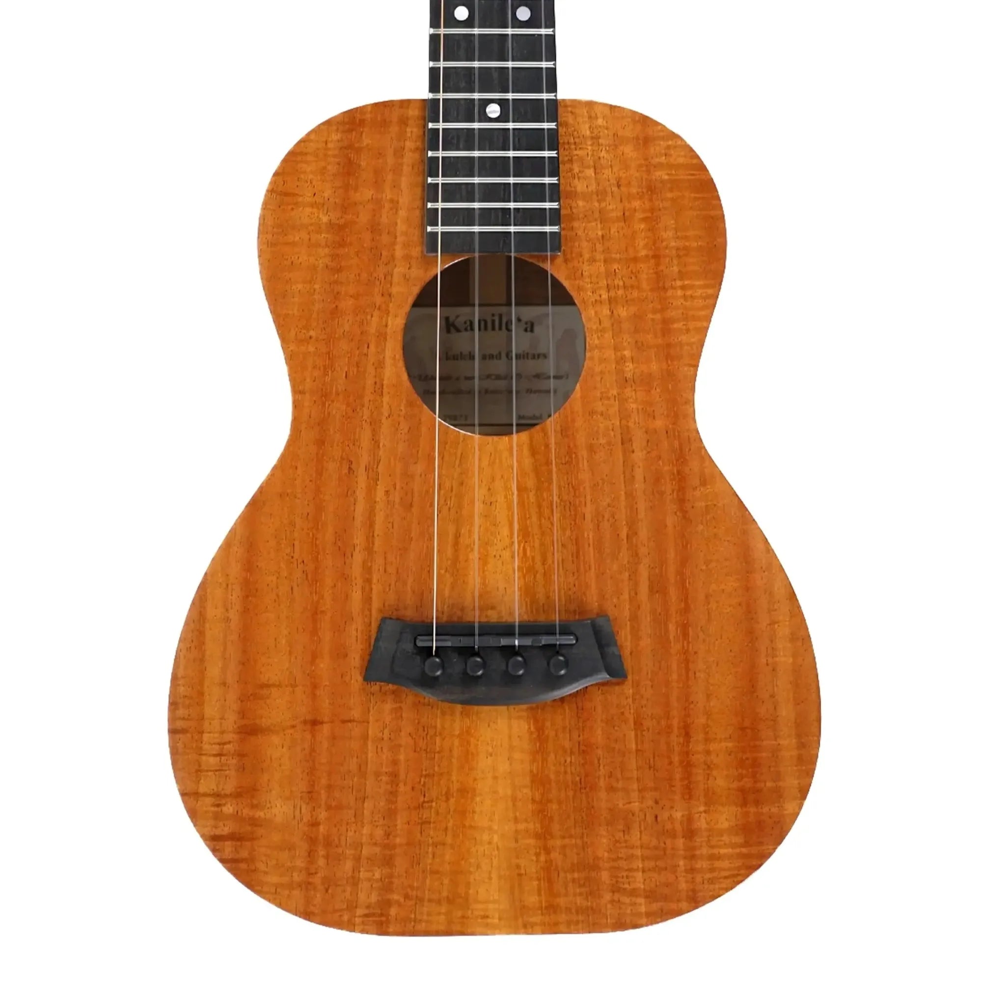 Kanile'a K-1 Pro Premium Hawaiian Koa Tenor Ukulele with UV gloss finish and ebony bridge.