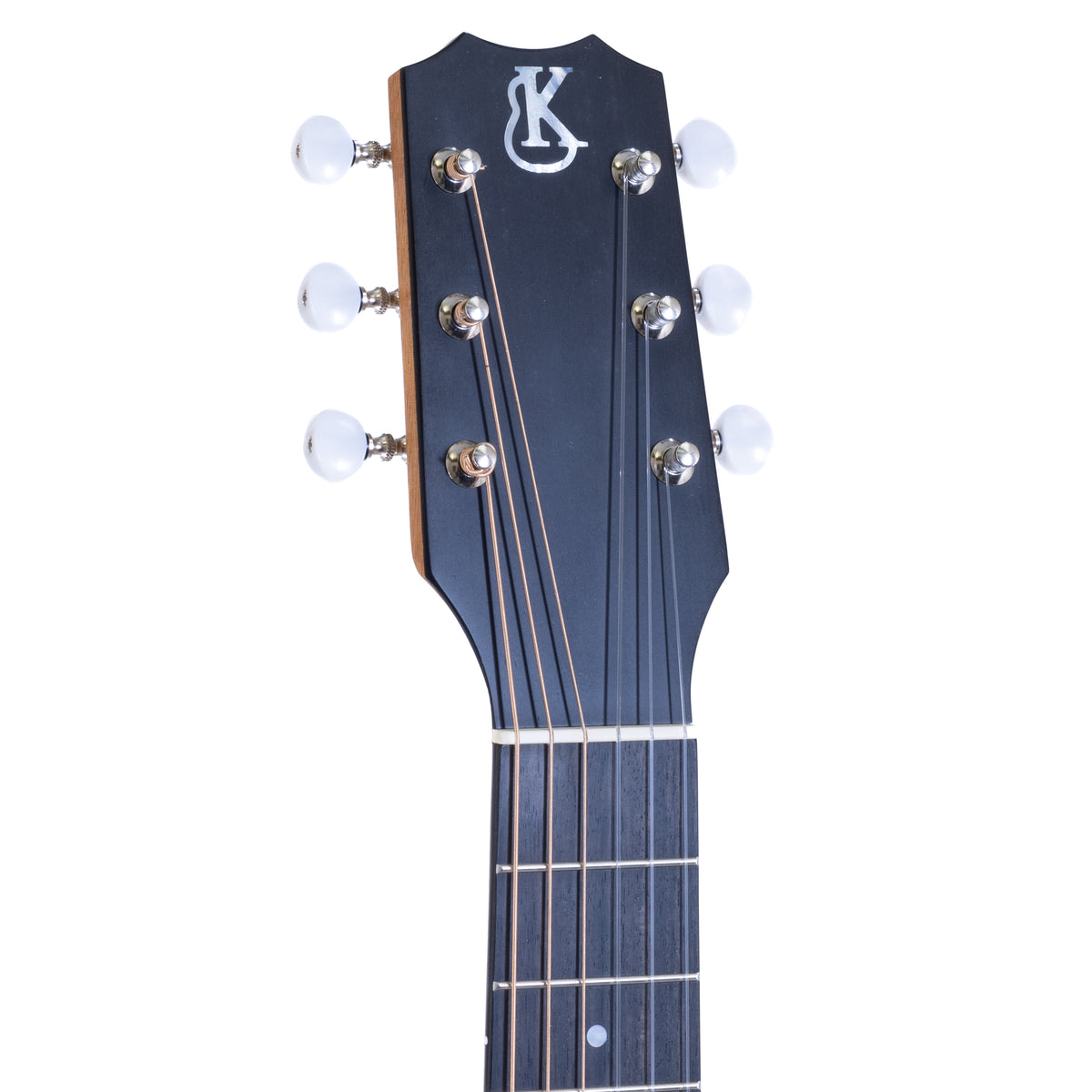 Example photo: Kanile'a K-1 GL6 Natural guitarlele, Crown headstock