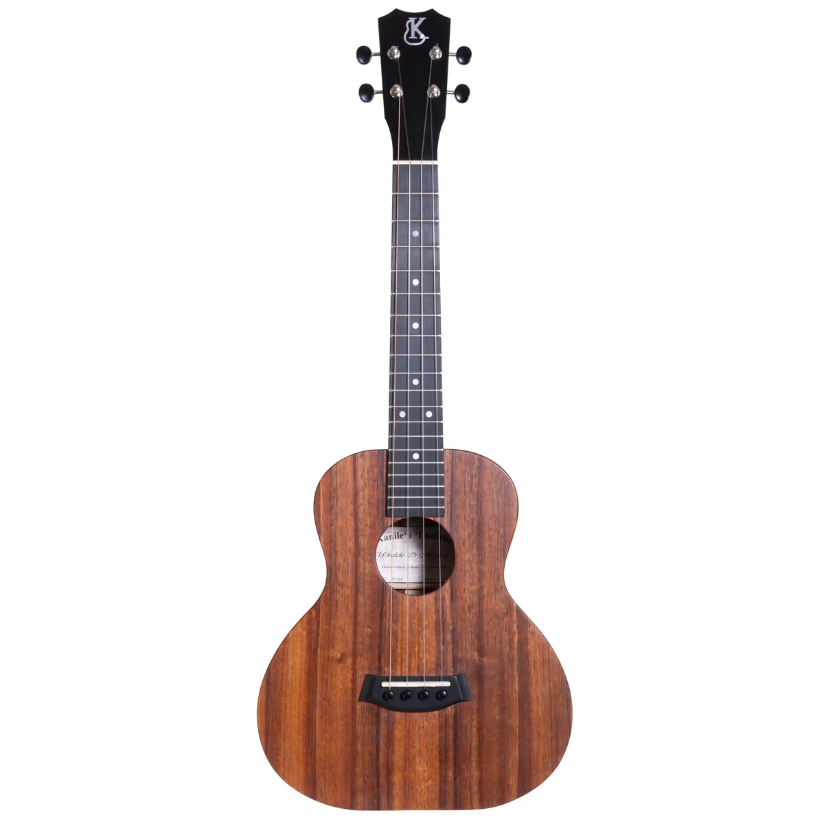 Example photo: Kanile'a K-1 Natural 17" Super Tenor ukulele, full front view