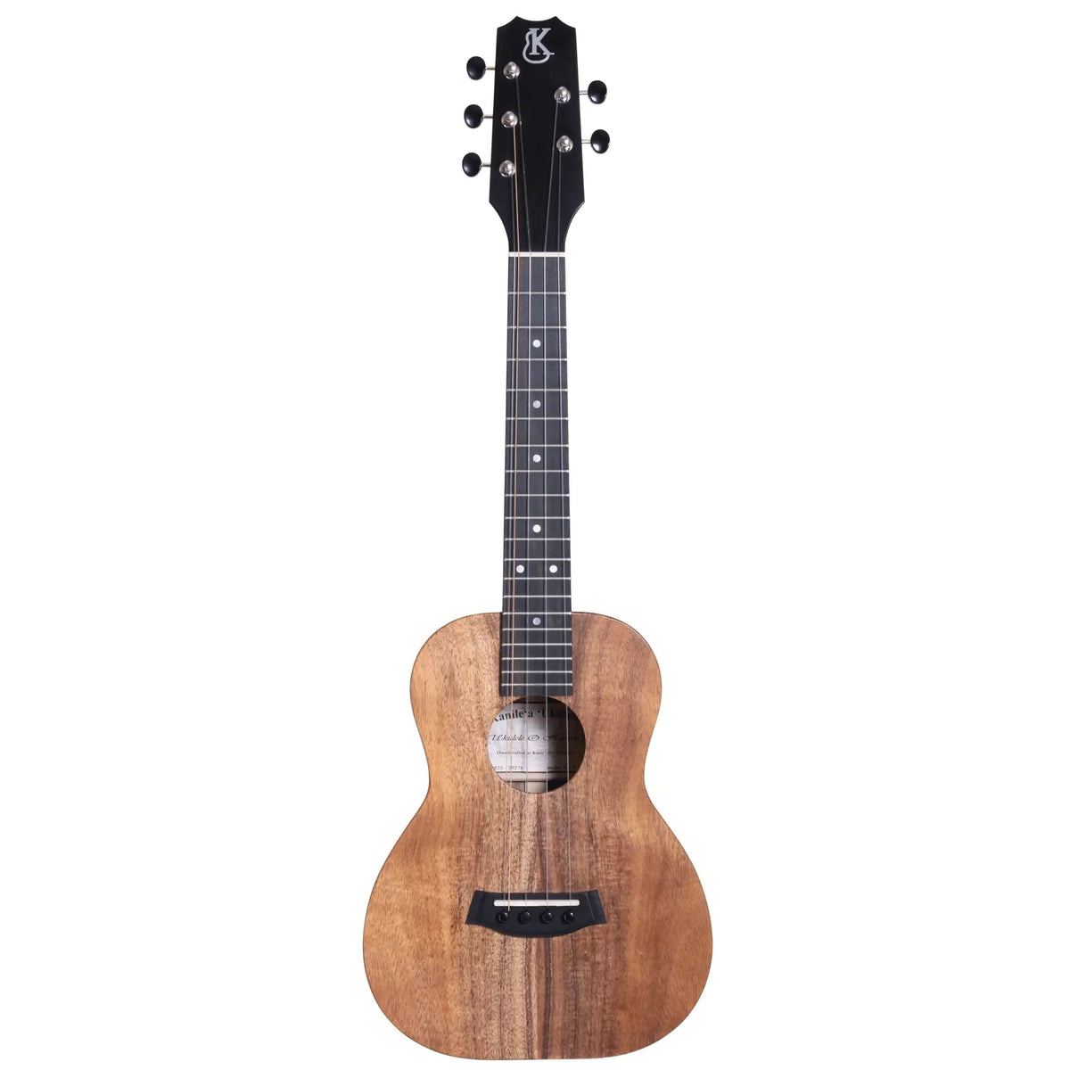 Example photo: an earlier Kanile'a K-1 Natural 5-string tenor, serial 29276, full front view