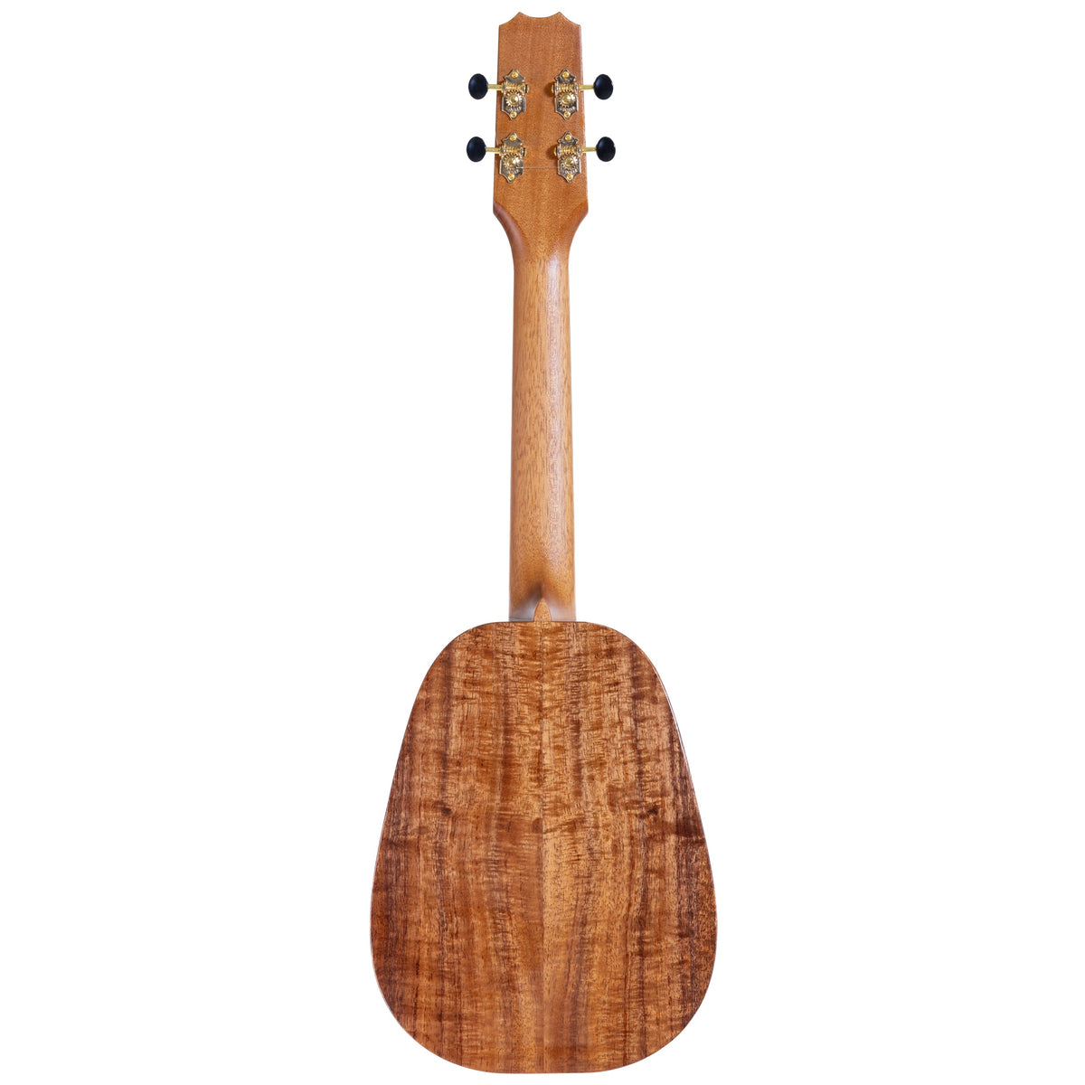 Example photo: a Kanile'a P-1 Core pineapple tenor, serial 29918, full back view