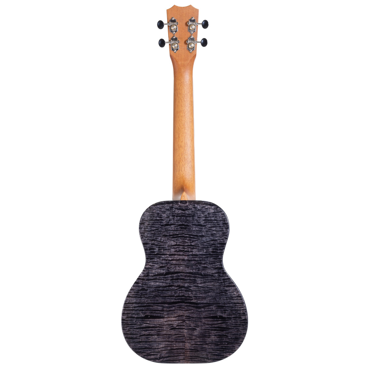 Example photo: a Kanile'a Pohaku Pro tenor, serial 29553, full back view