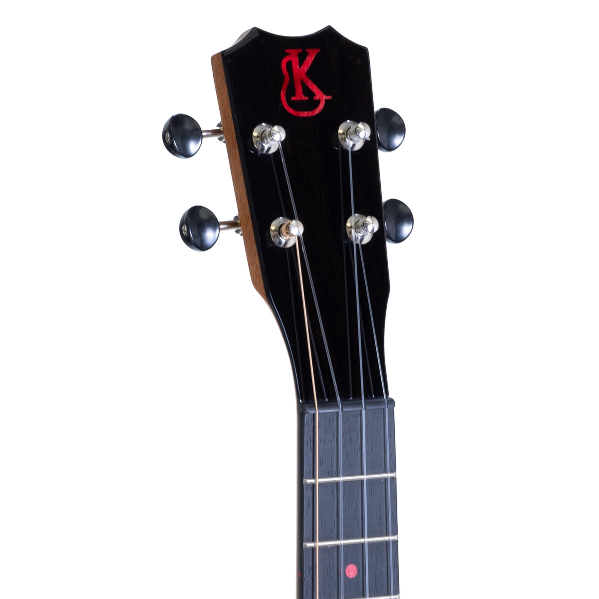 Example photo: a Kanile'a Pohaku Pro tenor, serial 29553, Crown headstock with red-stained poplar logo and chrome tuners