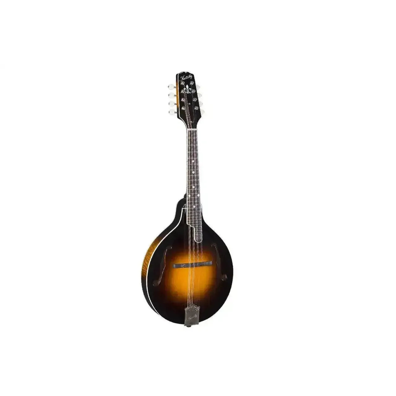 Kentucky KM-900 A-Model mandolin with tobacco sunburst finish, spruce top, and maple back.