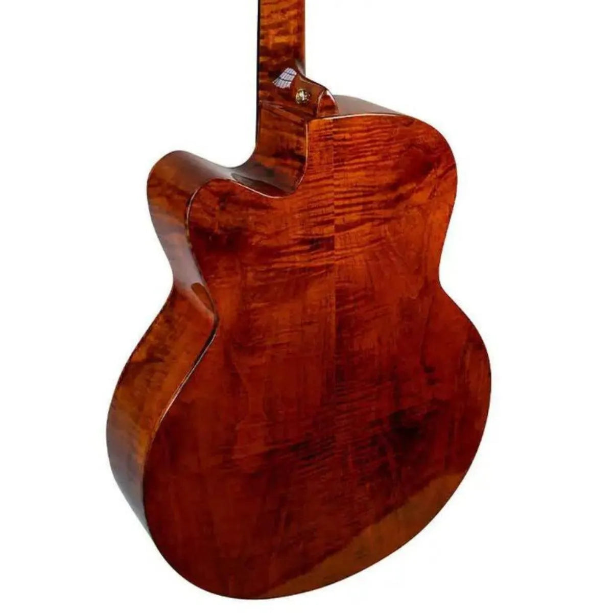 Mérida DTJC-EQ Beyond Series Grand Jumbo acoustic-electric guitar, flamed maple back and sides.
