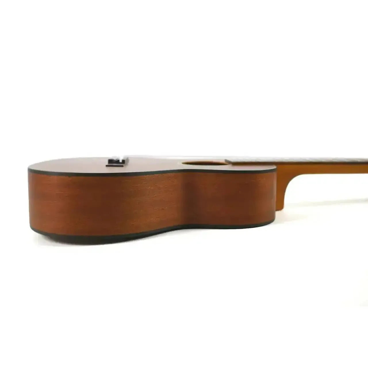 Ohana TK-14 Tenor Ukulele, mahogany body with black binding and satin finish.