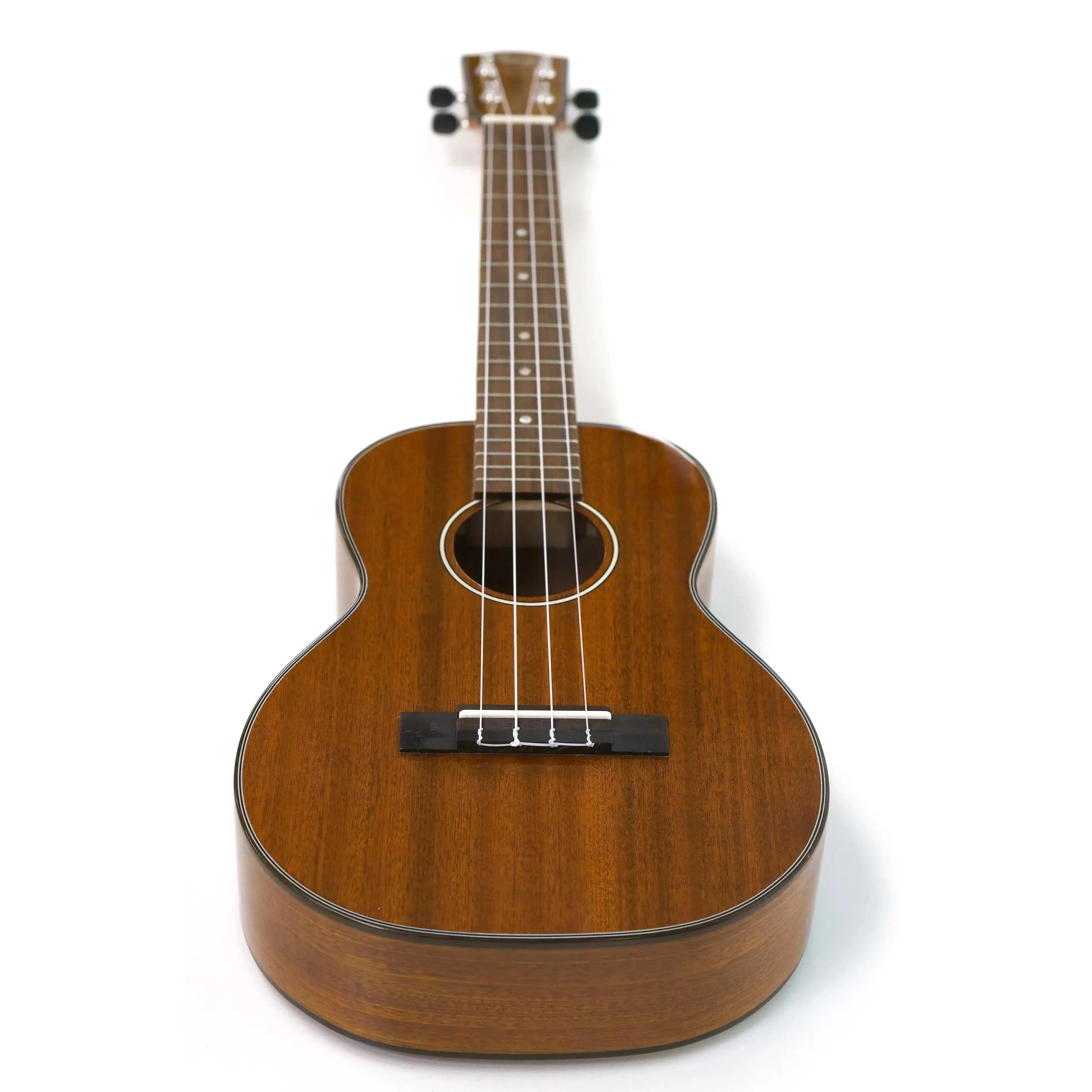Ohana TK-35G Tenor Ukulele, solid mahogany with a gloss finish, bone nut, and Aquila strings.