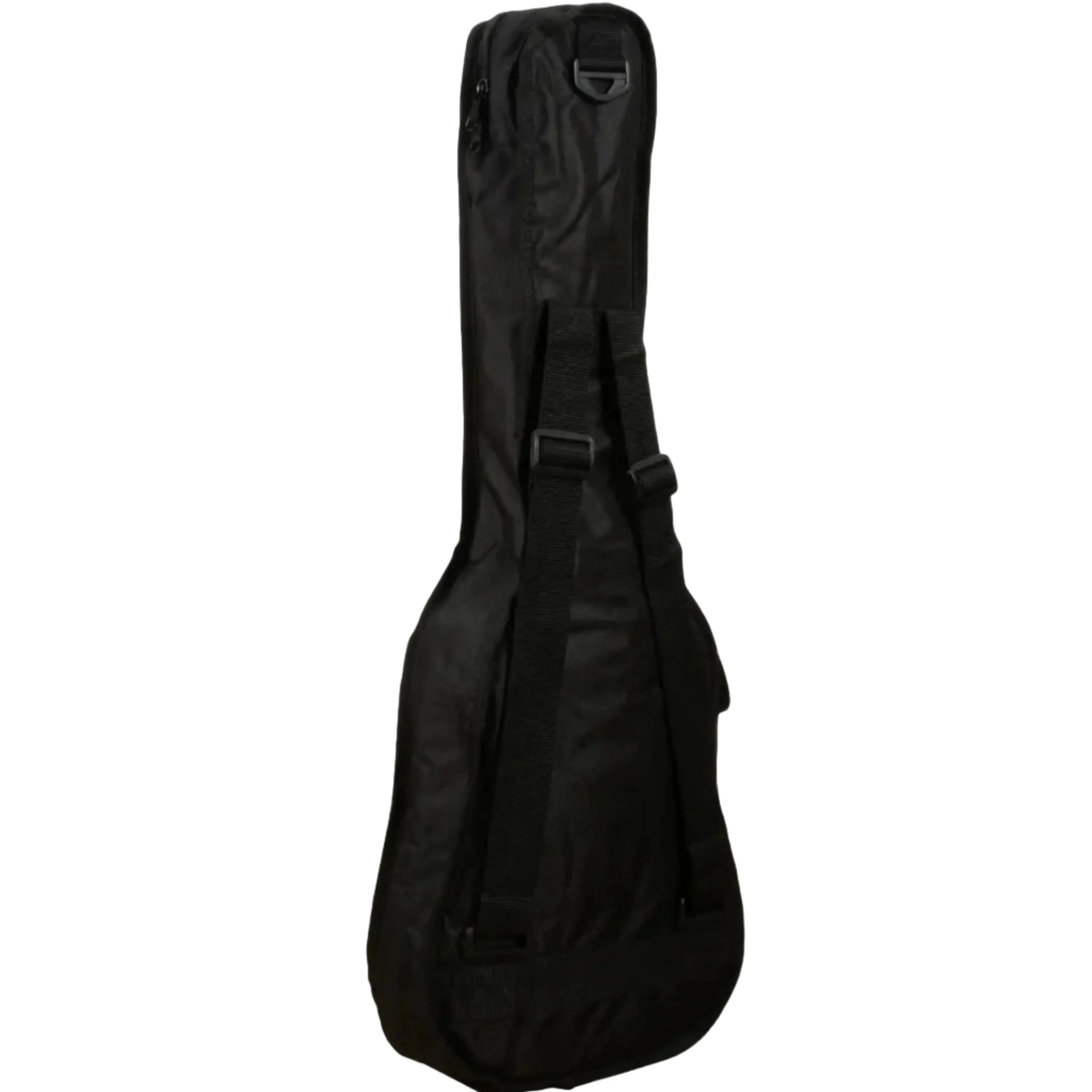 Ohana Tenor Ukulele Gigbag, black nylon with backpack straps.