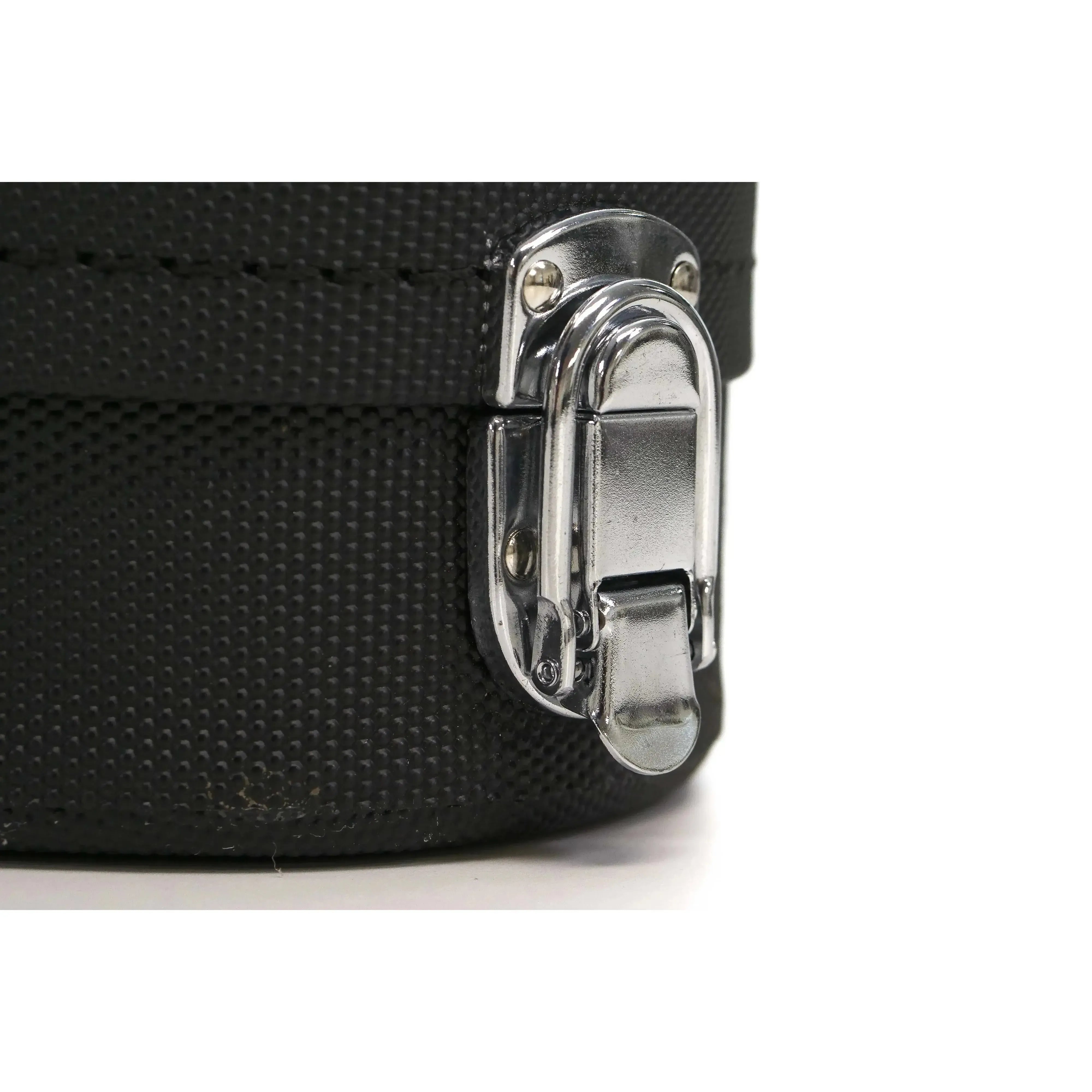 Ohana UCH-19 Sopranino Ukulele Hardshell Case with black Dura-Grip exterior and chrome latch.