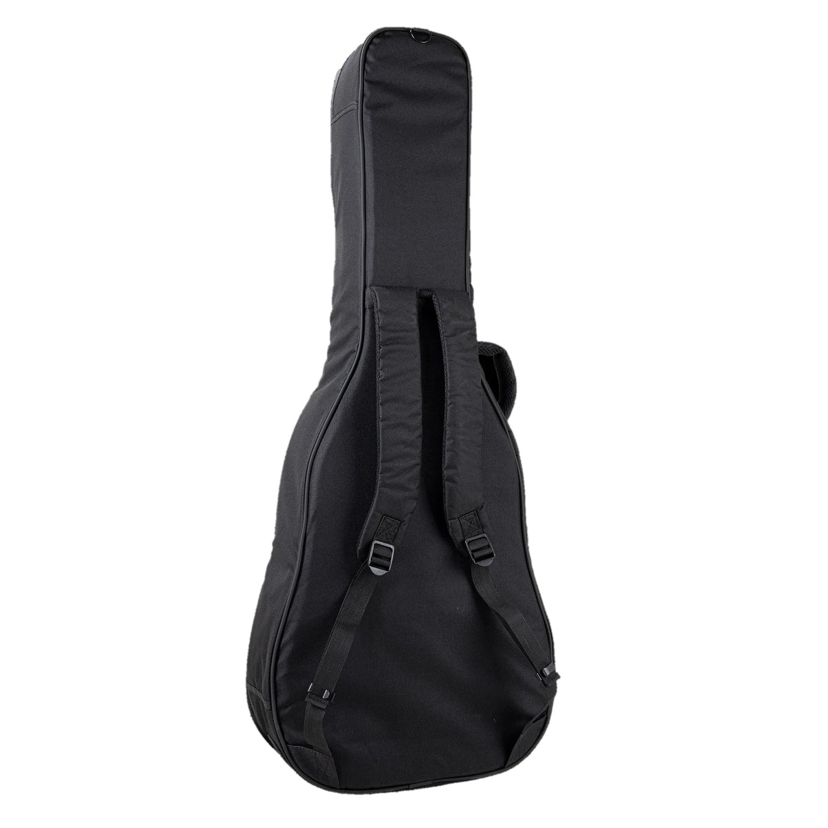 Ovation mid-depth gig bag OV213200, back, with padded backpack straps