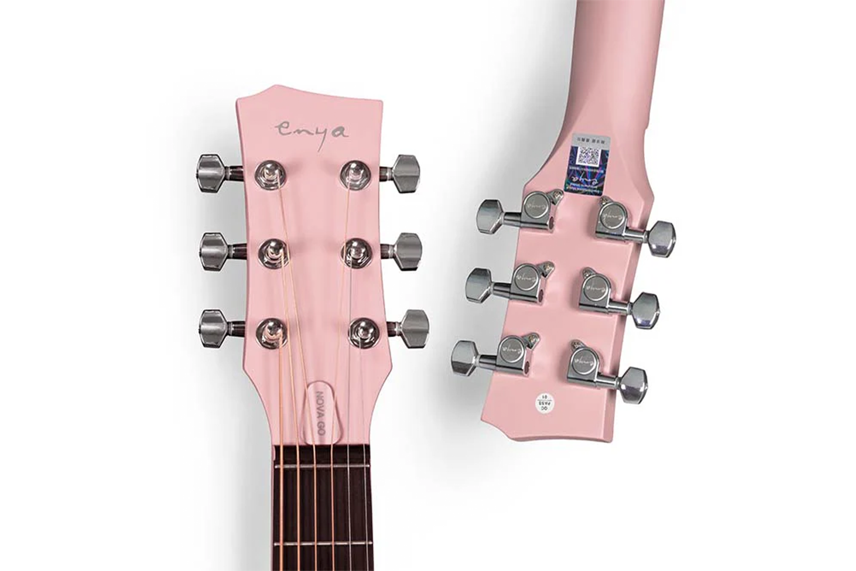 Enya Nova Go SP1 Pink Acoustic Electric Guitar