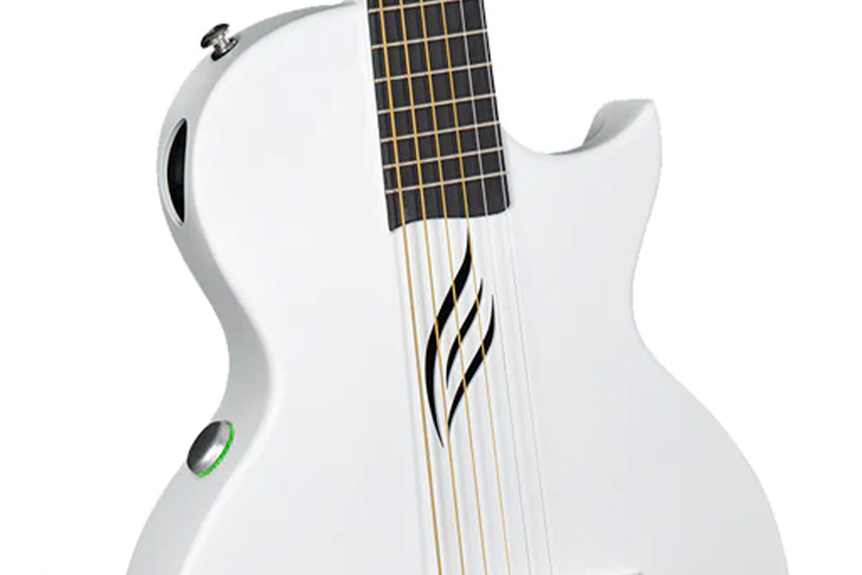Enya Nova Go SP1 White Acoustic Electric Guitar